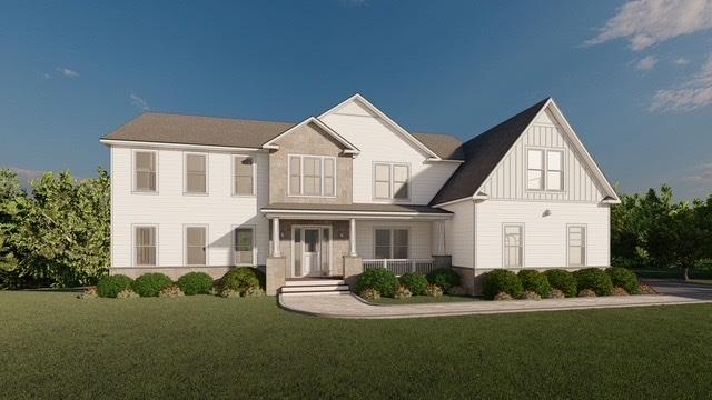 Welcome to Orchard Estates, a wonderful new development of single-family homes in Armonk.  This home “to be built” is 5641 SF (not including unfinished 2170 SF lower level) and offers 4 bedrooms plus two offices, 5 bathrooms, 3 car garage, high-end finishes, and is on a 2.52 acre lot that offers  privacy and an expansive level yard. This home is located on beautiful estate property that has been subdivided into 5 lots, ranging in size from 5 acres to 1.6 acres, offering privacy, specimen plantings, mature trees, level yards, pool sites, and more.  The development is private, yet just minutes to Armonk town center, shopping, and restaurants. Located 45 min to NYC, 15 min to Westchester airport, 20 min to Greenwich CT, and 10 min to Metro North train station. Great opportunity, to make build your dream house. Byram Hills Schools.