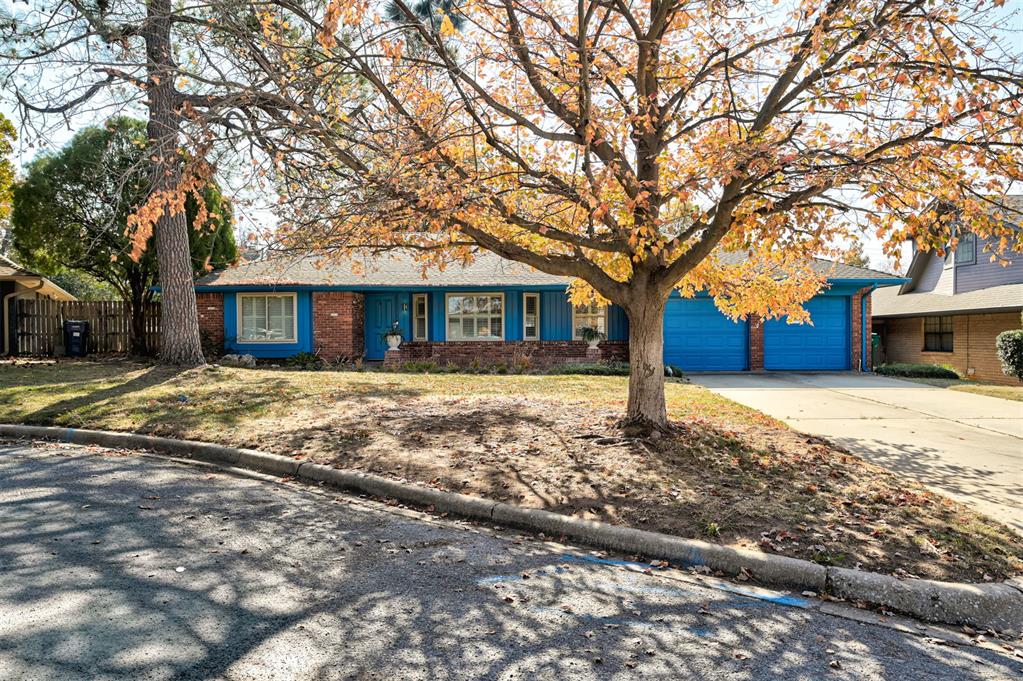 If you've been looking for a stylish spot near Lake Hefner, this is the one. With quick access to walking and bike trails, playgrounds, a skatepark, baseball fields, fishing, and boating, you’ll have no shortage of ways to spend your mornings and weekends. Huge double living area open to kitchen floor plan with versatile space & original cozy wood burning fireplace! This well-maintained home has 3 bedrooms and 2 full bathrooms with 2 car garage with smart garage door system. Home is equipped with 46 head smart sprinkler system. Don't miss your chance to have easy access to all of Oklahoma City's amenities as well as a quiet place to call home.