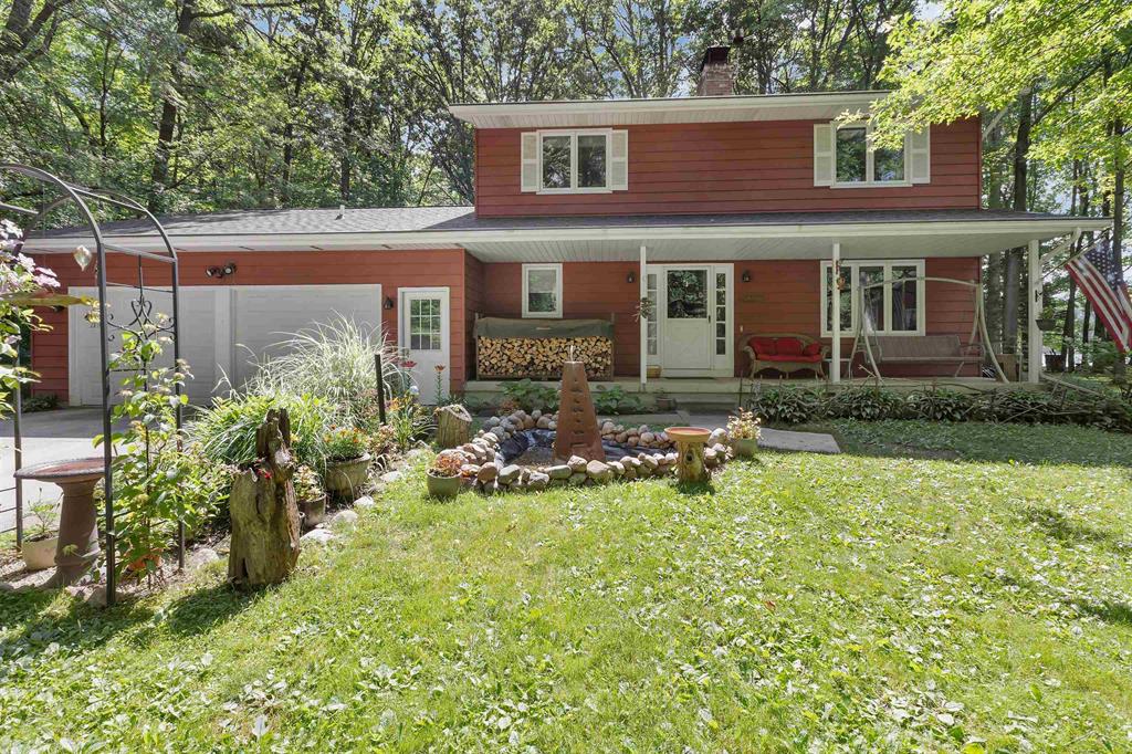 A slice of heaven on Baumgartner!  Welcome to this 4 bedroom, 1.5 bath home located on a picturesque 10-acre property which includes a pond, beach area, relaxing sauna and a heated pole barn.  The spacious layout features a cozy living area, a well-equipped kitchen, and a dining space.  Enjoy the natural light in the sunroom and the adventurous zip line on the property.  Newer roof and furnace.  Plus enjoy the security of a whole house and pole barn generator! As a bonus, you're minutes away from town and the scenic rail trail.  Experience the beauty and tranquility of this absolutely stunning property where you'll feel like you're in the heart of the Up North experience.  Enjoy peaceful surroundings and a serene atmosphere that offers the perfect escape from the everyday.  Don't miss out on this incredible opportunity!  Contact me today for a showing.