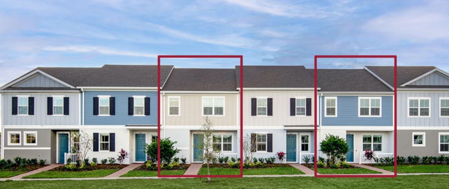 Under Construction. Discover the perfect blend of comfort, style, and convenience with the beautifully designed Grant floor plan by Park Square Homes, located in the desirable Apopka area! Offering 1,662 square feet of thoughtfully designed living space, this two-story townhome features 3 spacious bedrooms, 2.5 bathrooms, a versatile first-floor flex room, and a 1-car garage. The open-concept main living area seamlessly connects the kitchen, dining room, and great room, creating an inviting space for everyday living and entertaining. Enjoy a private covered lanai, perfect for relaxing outdoors. Upstairs, the primary suite features a walk-in closet and private bathroom, while two additional bedrooms provide comfortable accommodations. Even better, this home includes window blinds and a complete appliance package featuring a refrigerator, washer, and dryer! Conveniently situated in Apopka with access to shopping, dining, parks, and major Central Florida roadways, this home offers a wonderful combination of modern living and everyday convenience. Don't miss this opportunity to own a beautiful new townhome by Park Square Homes! Schedule your private tour today!