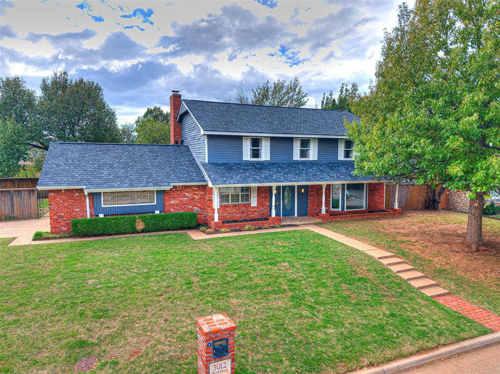 As you may or may not know, Quail Creek is one of Oklahoma City’s most enduringly admired neighborhoods! Opportunities of this caliber appear only on occasion! An updated residence that delivers a true five-bedroom, three-and-one-half-bath arrangement—an uncommon combination of established neighborhood character and expansive, adaptable living space! Step right into the openness, drawing the eye toward a classic masonry fireplace that anchors two generously scaled living areas! These rooms flow naturally into a kitchen designed for both everyday ease and elevated entertaining! Granite countertops, built-in stove, double ovens, dishwasher and abundant cabinetry! Even a cheerful bay-window, breakfast nook creates a warm and highly functional heart of the home! The primary suite offers a private sanctuary complete with its own full en-suite bath, underscoring the flexible layout and substantial room sizes found throughout! There is even a more formal living area right off the entry! Ascending to the upper level reveals a second en-suite bedroom—ideally suited for guests or as an alternative primary suite—alongside three additional well-proportioned bedrooms and another full bathroom! A convenient half bath on the main floor adds practical comfort for daily living and visitors alike! Beyond the interior, a large private backyard framed by mature shade trees and featuring an arbor covered patio and additional open slab for relaxed outdoor gatherings, quiet evenings, and effortless grilling! The location further enhances the appeal: proximate to shopping and dining, with ready access to major highways and only a short drive to Downtown! This Quail Creek residence strikes a rare balance—spacious yet welcoming, updated, yet rooted in the charm of its surroundings—and is offered at a price that invites serious consideration! All of that and it's right around the corner to Quail Creek Park & Playground!