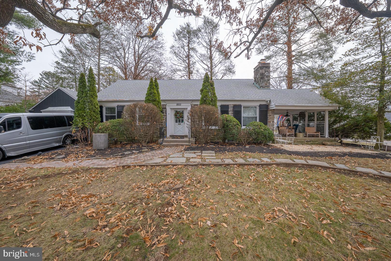 Fabulous home in coveted neighborhood of Shortridge!  This sunny updated cape cod is on point for today's lifestyle and offers first floor living.  The custom designed kitchen features sleek modern cabinetry, granite countertops, and an island with seating for 4.  A comfortable dining area opens to the family room with a cozy fireplace, built in shelving and access to the expansive side patio - a perfect place for outdoor dining or relaxing and enjoying the neighborhood. 3 bedrooms (including one en suite) make up the first floor with two additional full baths.  The primary suite encompasses the entire second floor with his and her baths that share a walk in shower and a huge walk in closet.  Laundry is found on the main floor in an attached studio suite with a kitchenette, living space, full bath and a murphy bed- perfect for in laws/au pair/ guests/ or a work from home office space. A door from the driveway directly accesses this space so guests/clients can enter privately- perfect for a therapist, counselor or anyone desiring a private work space offering endless possibilities.  A sliding door leads out to a private fenced patio and level side yard.  Walk to the train, park, shopping, restaurants (PJ Whelihans, Kuma Sushi, Spread Bagels) and the food store plus be in Center City within 20 minutes. Located in award winning Lower Merion School District with your choice of Harriton or Lower Merion High Schools.  This coveted Shortridge neighborhood home offers so much flexibility for virtually anyone's needs.