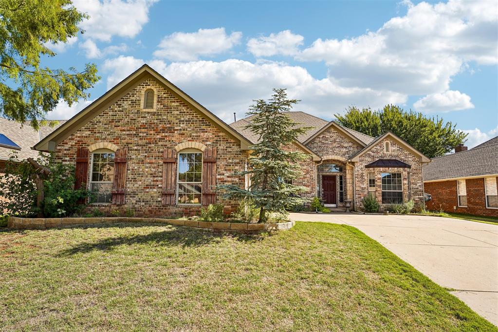 Welcome to this beautiful Edmond home, offering 3 bedrooms, 2 bathrooms, 2 living areas and over 2,000 square feet of living space. The split floor plan places the primary suite on one side of the home and the guest bedrooms on the opposite side, giving everyone their own space and a little extra privacy.The kitchen is built for everyday living, with abundant cabinet storage to keep everything in its place. The island is perfect for prep work or all your kitchen needs, and it gives you extra surface space whether you’re cooking, baking, or setting out a spread.A second living area offers flexibility, and it’s currently used as office space but could easily be made into any space you need it to be.The primary bedroom placed on the opposite side of the home has its own attached bath which has a thoughtful feature: a door that separates the toilet from the rest of the bathroom. It adds privacy and convenience, since the shower and vanity stay available even while the toilet area is in use.Outside, the covered patio has great space to relax, dine, or enjoy the outdoors, rain or shine.The big-ticket item is already done: the roof is just two years old. Hot Water Tank was installed in 2026, carpet was installed 2024, and exterior paint was done in 2024. That leaves the finishing details, and those are the fun part. Carpet is needed in one guestroom, and baseboards are to be added throughout, so you get to choose the materials and finishes that fit your style. Bonus, the attic is completely decked!Bring your vision and make it yours. Schedule your showing today!