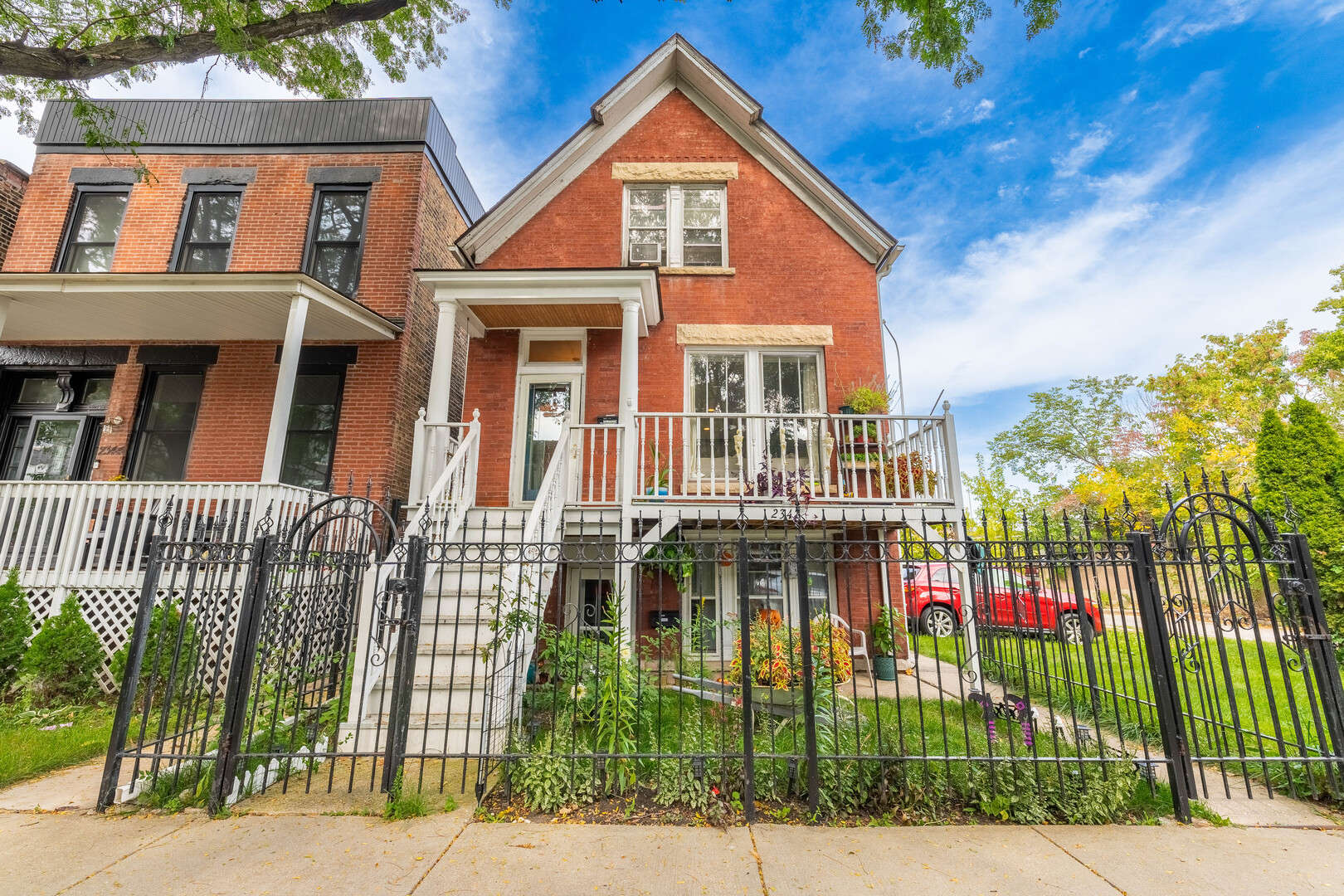 Charming Two-Story Single Family Home in Prime Logan Square/Bucktown Location - Now Available!    Nestled in the heart of Logan Square and Bucktown, this spacious and well-located home offers incredible potential. The upper-level duplex boasts vaulted ceilings, a welcoming foyer, and a bright, open-concept living and dining area. The kitchen features sliding patio doors that open onto a large deck-perfect for outdoor entertaining. Upstairs, you'll find three bedrooms and a full bathroom.    The high-ceilinged lower-level basement offers additional living space with two more bedrooms and a full bathroom featuring a stand-up shower-ideal for guests, a home office, or extended family.    This property is being sold strictly AS IS, presenting a fantastic opportunity for investors, rehabbers, or buyers looking to put their personal touch on a home in one of Chicago's most desirable neighborhoods.