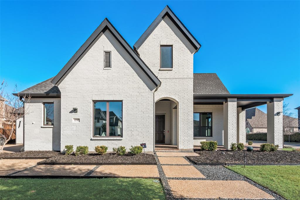 Welcome to your dream home in the heart of Arlington, Texas! Stunning Valen floor plan by Toll Brothers located in the highly sought-after Viridian master-planned community. This beautifully designed home features soaring ceilings, abundant natural light, and a seamless open-concept layout perfect for modern living and entertaining.This unique floor plan boast a courtyard in the interior of the home for those who enjoy the indoor outdoor feel. Driveway had custom extension done by builder, which provides extra room for parking. Corner lot also offers extra spaces for guest parking.The gourmet kitchen boasts premium finishes, a spacious island, and designer details that flow effortlessly into the expansive living and dining areas. The pantry is unique to the floorplan because seller worked with builder to add custom counter tops inside pantry with extra windows for natural light. The luxurious primary suite offers a spa-inspired bath and generous walk-in closet, creating a private retreat within the home. Enjoy resort-style amenities in Viridian including lakes, trails, pools, tennis courts, and an active community lifestyle — all conveniently located between Dallas and Fort Worth with easy access to DFW Airport.Refined living. Prime location. Exceptional design.