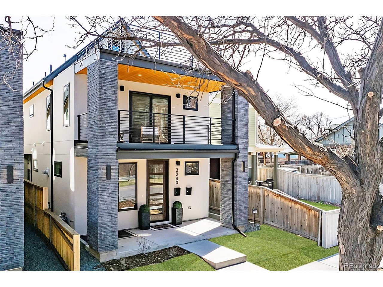 Carriage House + Main Residence-Designed for Flexibility and Multiple Income Opportunities.Some homes offer space. This one offers options.Built for the realities of modern life, this newly constructed home offers the rare combination of flexible living, income potential, and contemporary design. The open-concept main level is anchored by a floor-to-ceiling fireplace and seamlessly connects the living, dining, and kitchen spaces. A waterfall-edge island, custom cabinetry, and designer finishes create a space equally suited for everyday living and entertaining.Upstairs, the primary suite serves as a private retreat with its own balcony and a beautifully appointed 5-piece bath, and walk-in shower. A conveniently located second-floor laundry area add comfort and functionality. The third-floor loft provides additional living space and opens directly to the rooftop deck-perfect for relaxing, entertaining, or enjoying Colorado sunsets.What truly sets this property apart is its versatility. The detached carriage house above the garage is fully finished with its own kitchen, living area, and bedroom, creating opportunities for guests, extended family, or additional income. The finished basement adds even more flexibility with a sink, dishwasher, and dedicated laundry area already in place, offering potential for a private suite or additional income-producing setup.Located just about a mile from RiNo and minutes from Downtown Denver, you'll enjoy convenient access to dining, entertainment, coffee shops, and major commuter routes.Whether you're looking for multi-generational living, additional income potential, or simply a home that adapts as life changes, this home delivers a rare combination of flexibility, functionality, and modern living.*Lender paid incentives up to $18,000 are being offered. Buyer(s) can use these funds towards interest rate buydowns, and/or closing costs.*