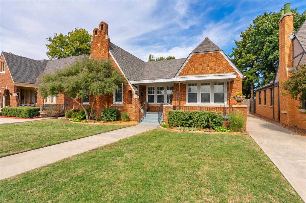 Rich in history, layered with character, and effortlessly charming, this home tells its story through original hardwood floors, graceful archways, beautiful built-ins, and the little details that have stood the test of time. The Frankoma tile fireplace is the first thing to steal your attention, but it certainly isn’t the last. Thoughtful built-ins frame the living spaces, while beautiful sightlines carry you from the living room through the dining room and into the sweetest little breakfast nook. With three bedrooms and one-and-a-half baths, the home feels comfortable, collected and wonderfully original—updated where it counts without losing the things that made it special in the first place. Out back, a flagstone patio gives the yard another layer of character, along with a detached one-car garage. And the location is hard to beat: Memorial Park is directly across the street with walking trails and tennis courts, the Western Avenue District is just blocks away, and downtown OKC is only minutes from your front door. This is the kind of house that catches your eye, then completely steals your heart.