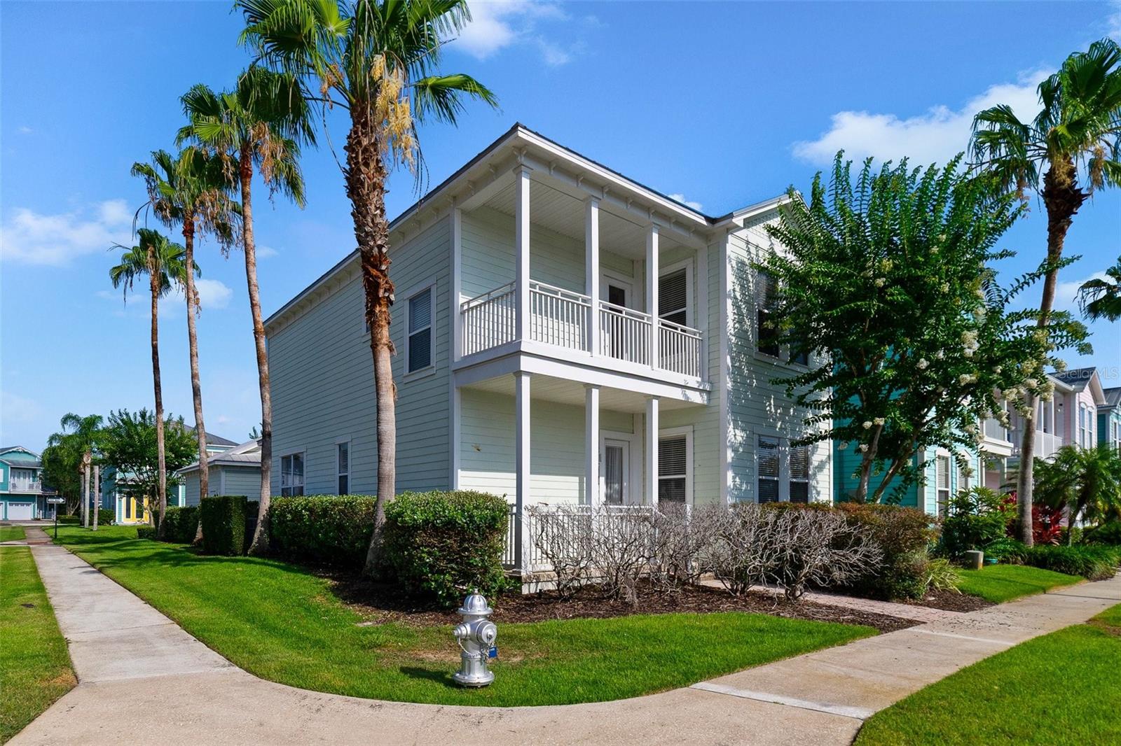 Come and see this amazing, 4-bedroom, 3.5-bath home located in the highly sought-after Reunion Resort. Whether you're looking for a primary residence, second home, or investment property, this stunning home offers unmatched versatility and charm. The spacious open-concept living area and formal dining room are ideal for entertaining, with large windows and French doors that flood the space with natural Florida sunlight and offer seamless access to the backyard.  The home has one larger bedroom on the first floor with its own on-suite, upstairs you will find 3 large bedrooms with a large resort-style master suite. This home sits on a large corner lot across from the pond in the community. Located just minutes from Walt Disney World and other major attractions, Reunion Resort is one of Central Florida’s top vacation destinations.  Schedule your showing today and make this your dream home—whether for personal use or to capitalize on Reunion’s thriving short-term rental market.