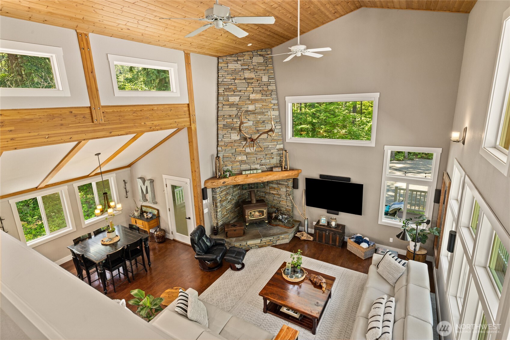 Great view from the 3rd bedroom