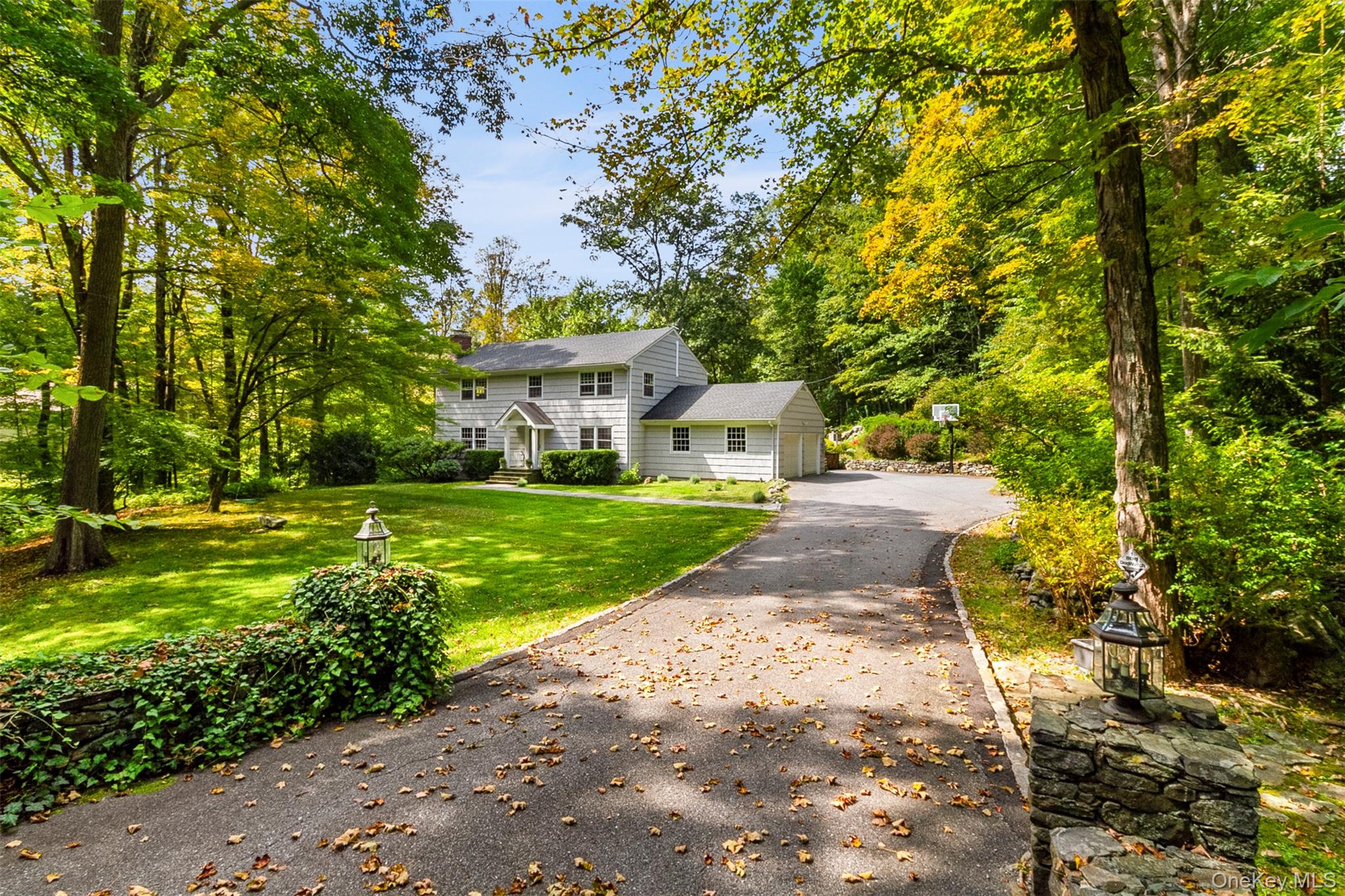 Move right into this well-maintained 4-bedroom, 2.5-bath home in Bedford. The updated kitchen offers a bright and functional layout and opens to comfortable living spaces suited for everyday living and entertaining. The backyard features a spacious patio area, outdoor fireplace, and stone water feature, with adjacent open space and direct access to walking trails. A level front yard with a babbling brook adds to the property’s natural setting. This property offers a combination of updated interiors, outdoor amenities, and convenient access to neighborhood recreational features.