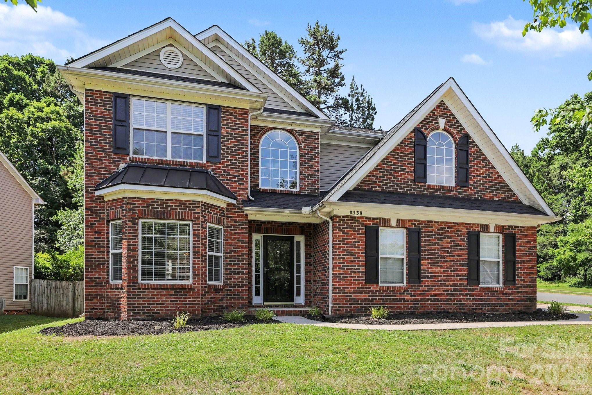 Located in the desirable Hampton Place subdivision, this 4-bedroom, 2.5-bathroom two-story home offers a perfect blend of traditional charm and modern updates. The main level is designed for both hosting and daily comfort, featuring a formal dining room for special occasions and a casual breakfast nook for morning coffee. The kitchen has been upgraded with elegant granite countertops, providing a high-end finish to the heart of the home.  The second floor houses all the spacious bedrooms, ensuring a quiet and private retreat away from the main living areas. Outdoor enthusiasts will love the huge deck and private backyard, making it an ideal setting for summer BBQs or peaceful evenings.