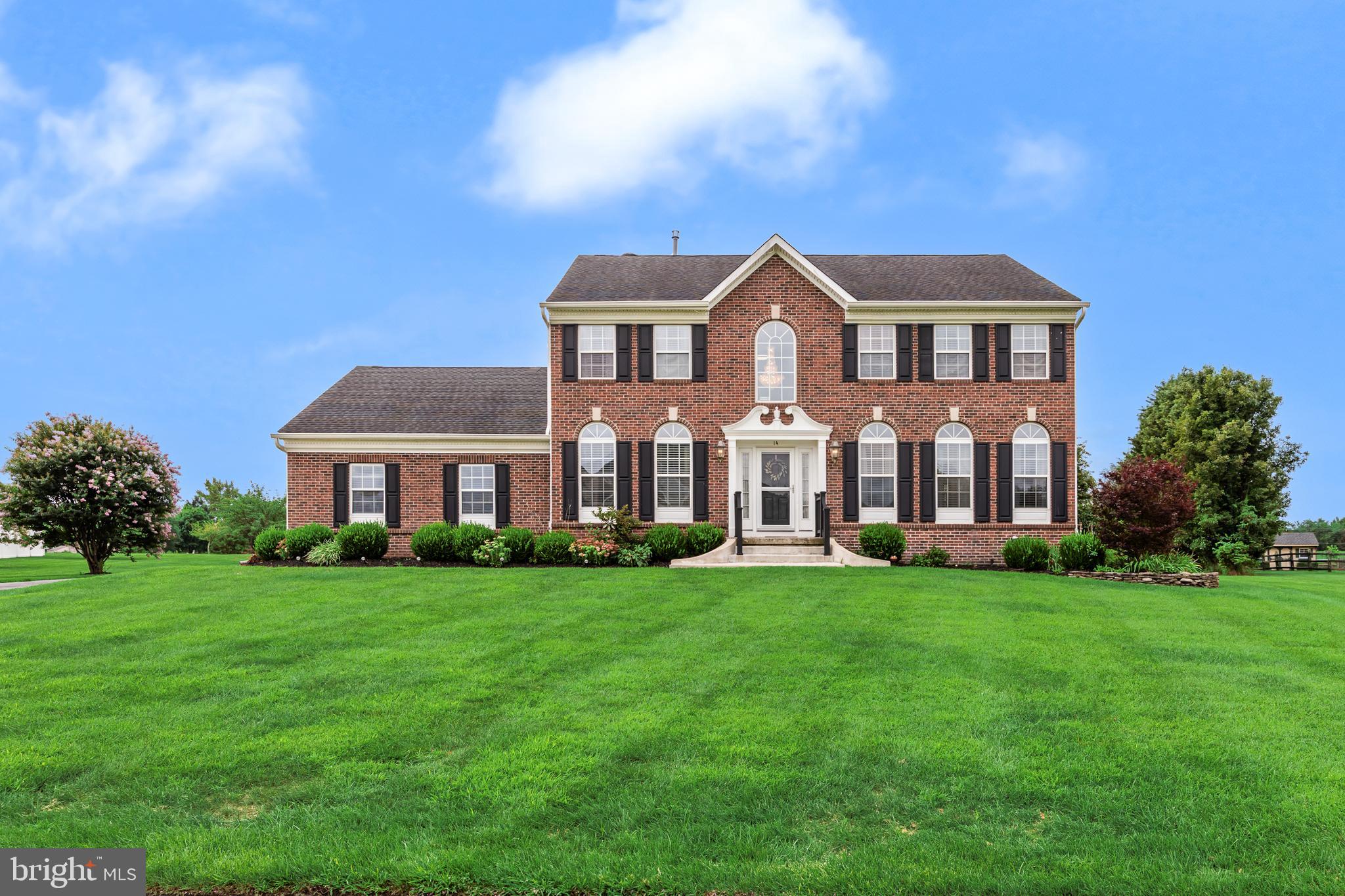 Welcome To Your Own Private Retreat In The Highly Sought-After Powells Mill Neighborhood! Set On Nearly 2 Breathtaking Acres And Backing To Picturesque Farmland, This Impressive Brick-Front Expanded Winthrop Federal Offers The Rare Combination Of Space, Privacy, Scenic Views, And A True Resort-Style Backyard. With More Than 3,000 Square Feet Of Beautifully Appointed Above-Grade Living Space, A Sprawling Finished Basement, 3-Car Garage, Heated Saltwater Pool And Spa, And An Incredible Pool House, This Is A Home Designed For Living, Entertaining, And Enjoying Every Season.Step Inside The Dramatic Two-Story Foyer, Where A Private Home Office Sits To One Side And An Elegant Formal Living And Dining Space With A Custom Built-In Server Awaits On The Other. Continue Into The Heart Of The Home—The Expansive Gourmet Kitchen, Featuring Warm 42-Inch Maple Cabinetry, Granite Countertops, Large Center Island, Stainless Steel Appliances, And Plenty Of Room To Gather.The Expanded Breakfast Room Is Wrapped In Windows, Creating A Sun-Filled Space With Spectacular Views Across The Backyard, Pool, And Neighboring Farm. Sliding Glass Doors Open To The Ep Henry Paver Patio And Your Very Own Backyard Oasis.Get Ready To Vacation At Home! The Heated Saltwater Pool And Spa Feature A Water Element, Newer Liner And Heater, While The Fabulous Pool House Takes Outdoor Entertaining To Another Level With A Half Bath, Cabinetry, And A Spacious Covered Retreat From The Summer Sun. Surrounded By Nearly Two Acres And Gorgeous Pastoral Views, This Backyard Feels Like Your Own Private Resort.Back Inside, The Oversized Family Room Is Open To The Kitchen And Features A Custom Built-In Entertainment Center Along With Beautiful Backyard Views. A Generous Mudroom With Built-Ins And Access To The 3-Car Oversized Garage Along With An Updated Powder Room Complete The Main Level.Upstairs, Retreat To The Spacious Primary Suite Featuring An Enormous Walk-In Closet And Private Bath With Dual Vanities, A Six-Foot Jacuzzi Soaking Tub, And Separate Stall Shower. Three Additional Generously Sized Bedrooms Share A Full Hall Bath With Dual Sinks.And There's Still More! Think Of The Money You Will Save With The Benefit Of Solar Panels That Are Fully Paid Off! The Fully Finished Basement Spans Nearly The Entire Footprint Of The Home, Offering Tremendous Flexibility For A Media Room, Game Room, Gym, Entertaining Space, Home Office, Or Whatever Fits Your Lifestyle—All While Preserving Plenty Of Additional Storage.Thoughtful Improvements And Quality Construction Are Evident Throughout, Including A Newer Roof (2017), First-Floor Hvac (2018), Pool Liner And Heater (2019), Resealed Windows (2017), And Faux Plantation Shutters Throughout (2018). The Finished Lower Level Also Features A Dricore Flooring System, Double-Nailed Subfloors To Minimize Squeaks, Metal-Taped Ductwork Joints To Reduce Air Leakage, And An Extra Course Of Block Providing Additional Basement Height.Beautifully Built. Exceptionally Spacious. Nearly Two Private Acres. Incredible Farm Views. And A Backyard Made For Unforgettable Summers.This Is More Than A Home—It's The Staycation Lifestyle You've Been Waiting For.