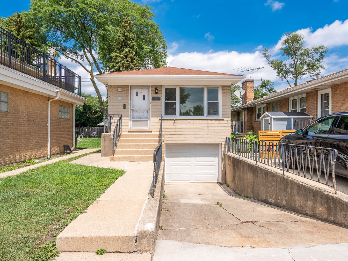Brick Ranch in Park Ridge- Welcome Home! Beautifully refinished hardwood floors, popular LVT, carpet and freshly painted throughout! Full finished basement with additional full bath. Attached garage. Close to all accommodations including schools, parks, shops, restaurants and more! Not for rent or lease.