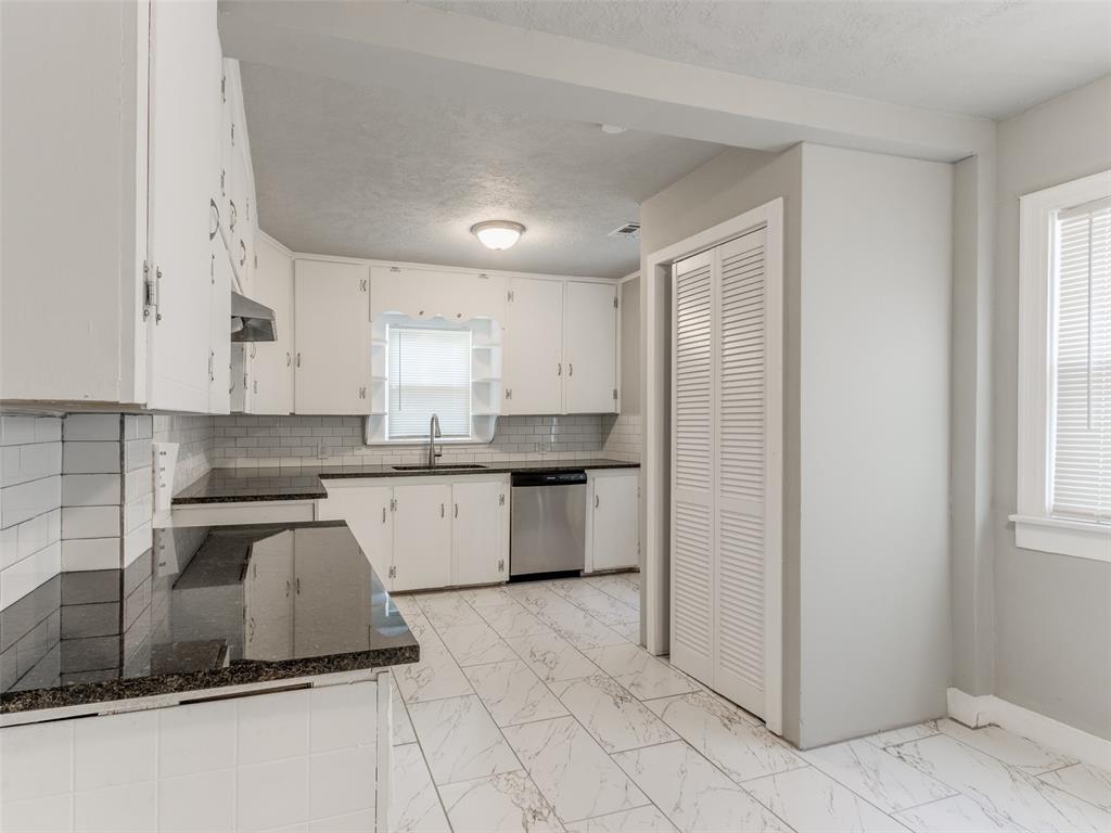 Step into this beautifully refreshed 3 bedroom home with standout 2023 updates that bring modern comfort and timeless appeal. The kitchen is a true highlight, featuring bright painted cabinetry with updated hardware, upgraded countertops, an undermount sink, updated faucet, and a classic subway tile backsplash that feels both stylish and functional.The bathroom has also been tastefully updated with a new tub and tile surround including a built in shampoo cubby, updated vanity and mirror, and refreshed finishes for a polished and inviting feel. Additional improvements include updated flooring in multiple areas, fresh interior paint, updated lighting, and numerous thoughtful detail upgrades throughout the home.A 2023 HVAC replacement adds meaningful value and everyday comfort. A structural improvement was also completed as part of the renovation scope including beam work associated with an interior layout change to support long term functionality and flow.Schedule your showing and see the difference these updates make in person. Owner is an inactive licensed real estate professional. Buyer to verify all information including schools, square footage, condition, and any details deemed material.