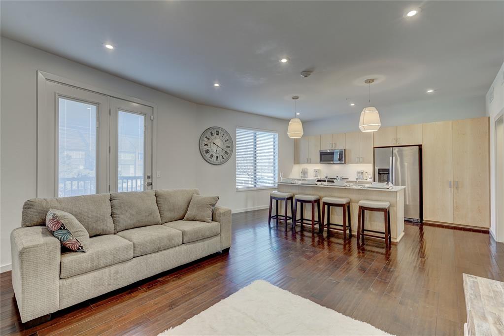 Modern 1-bed, 1-bath condo in the heart of downtown Oklahoma City. This chic condo has hard surface countertops and  wood floors throughout,  washer/dryer in the unit, plus reserved, gated and covered parking! The building features a state of the art home security system with secured access to the building and the unit.  Just steps away from the Civic Center Music Hall and walking distance from the museum of art and restaurants, and only a couple blocks from other OKC entertainment venues such as Bricktown, the botanical gardens, Paycom Arena and Scissortail Park. Every All County Heartland Property Management residents are enrolled in the Resident Benefits Package (RBP) for an additional $54.95/month which includes liability insurance, HVAC air filter delivery, on-demand pest control, and much more! More details upon application.