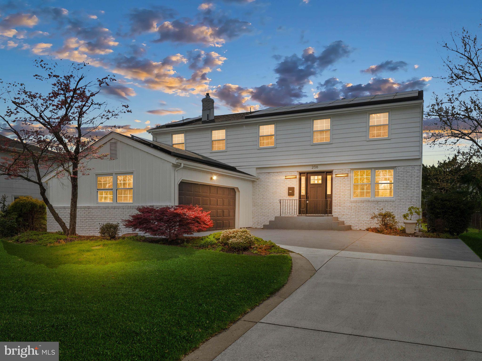 Significant price improvement! Incredible value for this home and location!Welcome to this beautifully renovated 4-bedroom, 2.5-bath home located in the highly sought-after Ramblewood section of Mount Laurel Township—a neighborhood known for its tree-lined streets, golf course setting, and unbeatable convenience. Opportunities like this don’t come around often!Step inside to a bright, sun-filled layout featuring hardwood floors throughout and a thoughtfully designed partially open-concept floor plan that offers the perfect balance of flow and functionality. The updated kitchen serves as the heart of the home, complete with stainless steel appliances and seamless connection to the main living areas—ideal for both everyday living and effortless entertaining.Upstairs, the spacious primary suite offers a private retreat with its own en-suite bathroom, while three additional bedrooms provide flexibility for family, guests, or a dedicated home office. A convenient main-floor laundry room adds to the home’s practical and well-designed layout.The basement expands your living space even further, offering endless possibilities—whether you envision a playroom, gym, media room, or workspace, this versatile area adapts to your needs.Step outside to your own private backyard oasis featuring a charming porch overlooking a large, secluded yard—perfect for entertaining, summer barbecues, or simply relaxing in peace. The oversized driveway and two-car garage provide ample parking and storage.Additional highlights include solar panels to help significantly reduce energy costs, offering both efficiency and long-term savings.Ideally located close to shopping, dining, major highways, and top-rated schools, this home delivers the perfect combination of comfort, convenience, and lifestyle.A move-in ready home in a prime location—this is one you won’t want to miss!