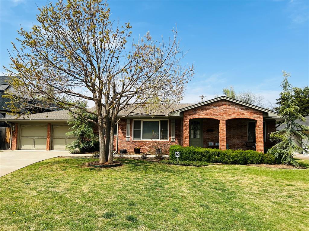 3 Bedroom, 2 Bathroom house in Nichols Hills! This charming house is located on a great street with a 2 car attached garage, large living area and a HUGE backyard. The home also includes a storm shelter, sprinkler system, and a tankless hot water tank. Washer and dryer hook up in attached garage. Location can't be beat! Walking distance to restaurants, shopping and several beautiful parks. 

Pets allowed case by case. Pet deposit required. Tenant to pay all utilities. Yard maintenance included in monthly rent.