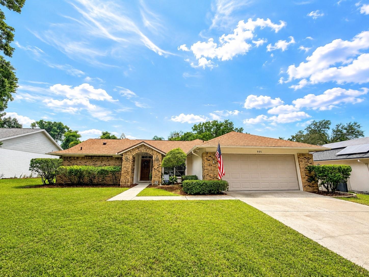 Welcome home to 905 Wicketrun Dr., where comfort, convenience, and Florida living come together in one inviting Brandon home in the much sought after community of Lakemont Hills in the Dominion subdivision! From the moment you arrive, you’ll appreciate the welcoming feel and the thoughtful updates that make this home an easy place to settle in and enjoy.Inside, the 3-bedroom, 2-bath layout offers the flexibility today's buyers are looking for comfortable spaces for everyday living, a home office, guests, or simply room to grow. Whether you're enjoying a quiet morning coffee, hosting friends and family, or unwinding after a busy day, this home provides the perfect backdrop for the lifestyle you’ve been looking for.Step outside and enjoy your own private space surrounded by a NEW Vinyl  fenced in yard perfect for weekend barbecues, letting the kids or four-legged family members play, or simply relaxing outdoors with a little extra privacy.And when it comes to peace of mind, some of the big-ticket items are already taken care of! The ROOF was replaced in 2022 and the A/C in 2025 and home comes with storm shutters all giving you added confidence as you make this home your own.The location is the icing on the cake. Conveniently situated in Brandon with easy access to shopping, dining, entertainment, schools, major roadways, and all the conveniences that make everyday life easier. Whether you're commuting to Tampa, enjoying a night out, or simply running errands, you'll love being close to it all while still having a place to call home.If you've been waiting for a home that offers space, privacy, updates, and a location that keeps you connected to everything Brandon has to offer, this may be the one. Come see why this home could be the place where your next chapter begins!