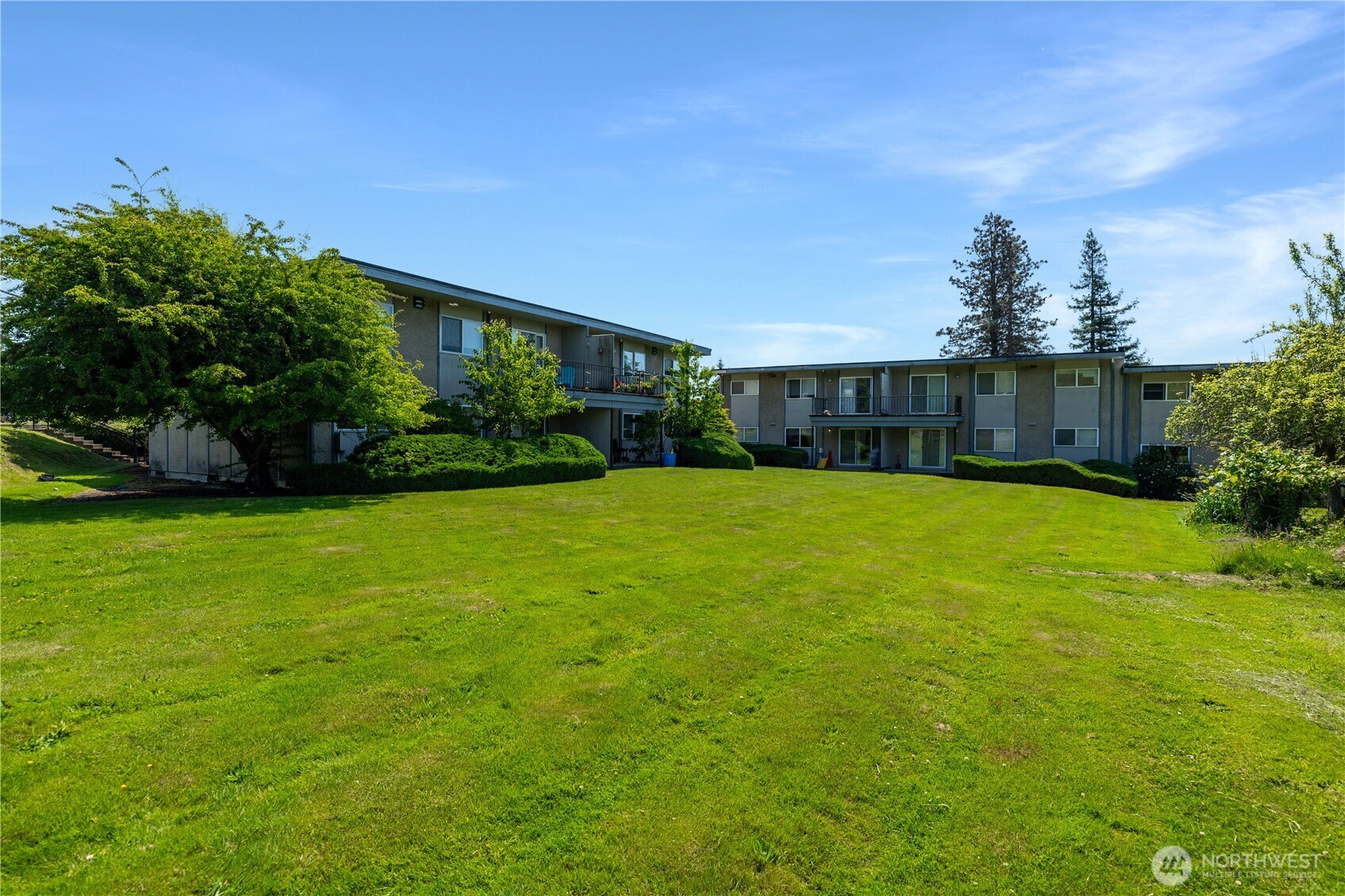 Well-maintained 12-unit apartment complex with a stable rental history and strong tenant retention. Each unit offers 2 bedrooms, 1 bathroom, and generous living and dining spaces. Residents enjoy on-site laundry, ample parking, and a convenient location near I-5, shopping, and schools. Significant upside potential exists through rent increases to the current market rate of ~$1,295 and adjustments to the current utility chargebacks. BRAND NEW roof as of June 2025.