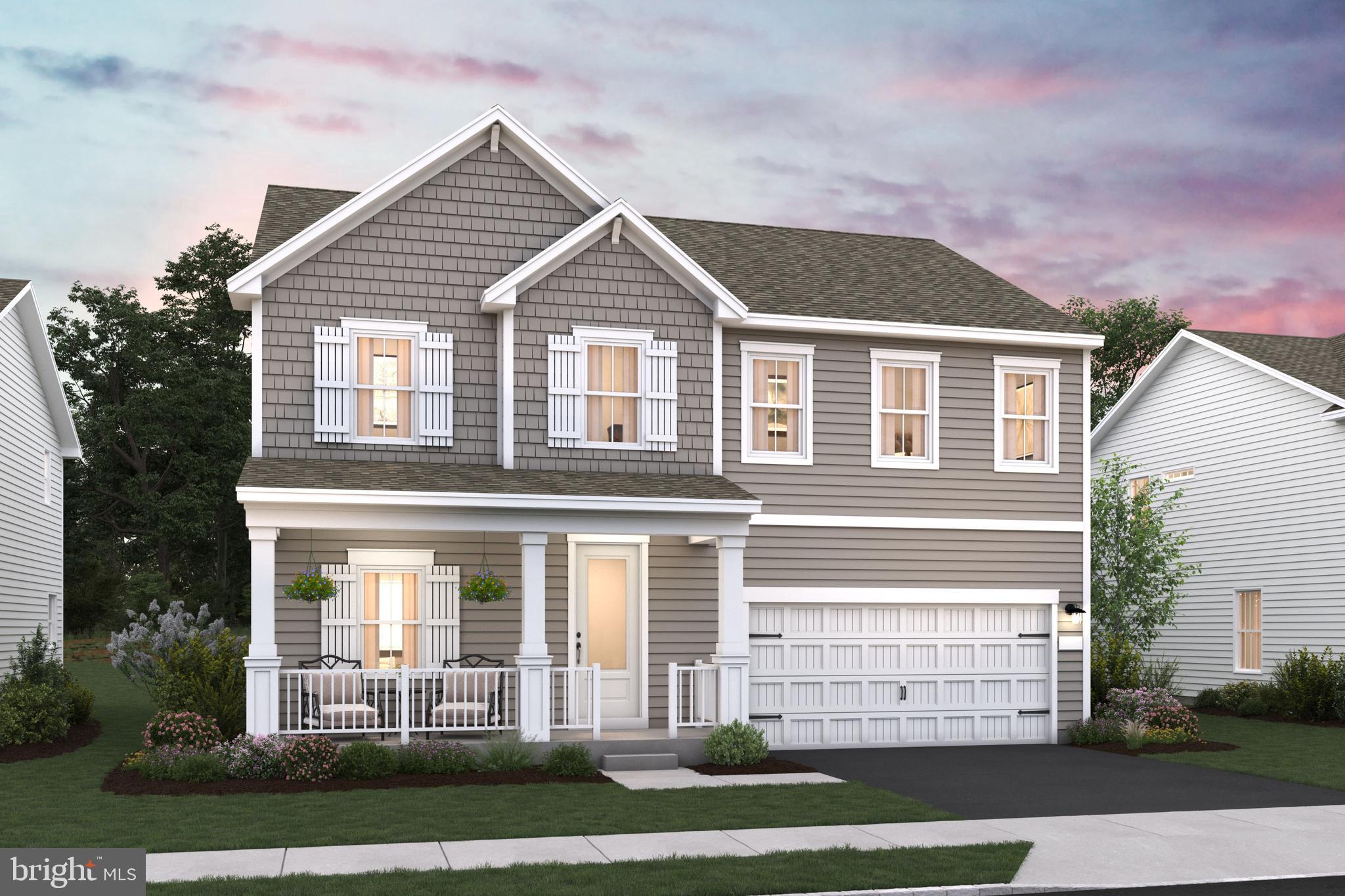 Welcome to this beautifully designed new construction home featuring the sought after Water Lily floor plan, offering comfort, flexibility, and modern style across approximately 2,500 square feet of living space. A welcoming foyer leads to a dedicated home office, providing a quiet and functional space for remote work or study. The expansive kitchen is thoughtfully designed with contemporary finishes, generous cabinetry, and a large center island that invites gathering and casual dining. The kitchen opens seamlessly to the dining area and great room, creating a bright, open layout ideal for everyday living and entertaining. A first floor Extra Suite adds valuable versatility and is perfect for guests or multi generational living.Upstairs, the primary suite offers a relaxing retreat with ample space, a walk in closet, and a well appointed en suite bath with dual vanities. Additional bedrooms are well sized and adaptable for family members, guests, or secondary offices. A conveniently located second floor laundry room adds everyday efficiency. The finished basement expands the living space even further, featuring a recreation room and full bath suitable for a media room, fitness area, or play space. Set within a thoughtfully planned community close to shopping, dining, and major roadways, this home combines quality craftsmanship, functional design, and flexible spaces for modern South Jersey living.