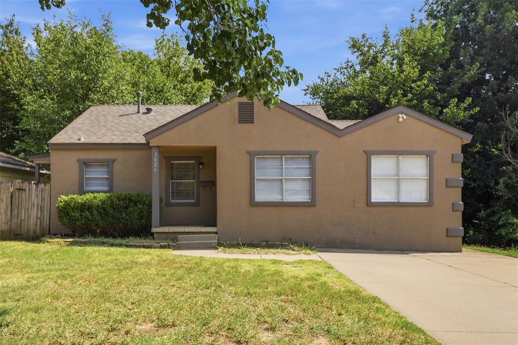 Welcome to 3028 NW 46th Street — where classic Oklahoma City charm meets modern convenience in an unbeatable central location! This beautifully maintained, move-in ready 3-bedroom, 1-bath home offers the character buyers love with updates that make everyday living easy.Step inside to find gorgeous original wood floors, a warm and inviting layout, and thoughtful updates throughout. The kitchen is both stylish and functional, featuring granite countertops, a gas cooktop, and plenty of workspace for everything from quick weekday meals to weekend entertaining. When it’s time to enjoy the outdoors, the oversized backyard delivers plenty of room for pets, gardening, gatherings, play, or creating your own backyard oasis.Freshly paved neighborhood streets and a new driveway add to the home's curb appeal, but the real standout may be the location. Situated just minutes from major highways, shopping, dining, and everyday conveniences, you’re also close enough to walk to local favorites like Empire Pizza and Summer Moon Coffee in the vibrant Mayfair District. This is central OKC living at its best — convenient, connected, and full of personality.And there’s even more to love: the home comes equipped with solar panels that will be paid off by the seller at closing, giving the next owner the opportunity to enjoy their benefits without taking on the remaining cost. Plus, a one-year home warranty is included for added peace of mind.Whether you're a first-time buyer looking for a home with character, an investor searching for a solid opportunity, or simply ready to put down roots in one of Oklahoma City's most convenient areas, 3028 NW 46th Street is ready to welcome you home.Great location. Original charm. Modern updates. Oversized yard. Paid-off solar. One-year warranty. What more could you ask for?