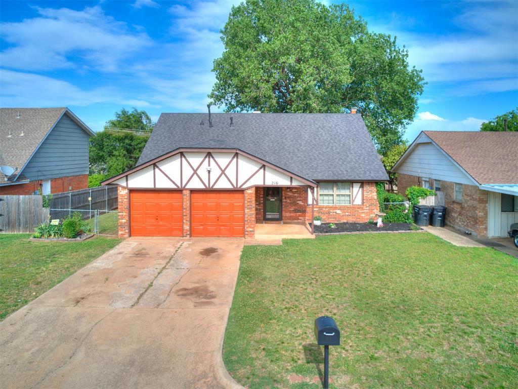 4-bedroom home in Moore featuring a 2022 roof, updated kitchen, and a 13-person in-ground storm shelter! Located in an established neighborhood near schools, parks, and a pond, this home offers both comfort and community.  Short commute to Downtown Oklahoma City or Tinker Air Force Base. The sellers say the neighbors are the BEST in Moore, with block parties and a true neighborhood atmosphere where people know each other. Inside, you’ll find a functional floor plan with 2,041 sq ft, including a remodeled kitchen with granite countertops, painted cabinetry, stainless steel appliances, gas range, and a large breakfast bar open to the living area. The spacious living room features a wood-burning fireplace, built-in bookshelves, TV mount above the fireplace, and large windows for abundant natural light.  The downstairs primary suite includes a full bath, while upstairs offers 3 additional bedrooms with laminate flooring and a second full bathroom. A convenient half bath is located on the main level for guests.  Enjoy the large backyard with established trees plus a playhouse/storage building.  This home combines updates, space, safety, and an unbeatable neighborhood feel!  ***4 Bedrooms | 2.5 Bathrooms | 2,041 Sq Ft | Storm Shelter | Roof 2022***SELLER IS OFFERING $4,000 TOWARDS CLOSING COSTS OR FLOORING ALLOWANCE WITH AN ACCEPTABLE OFFER***