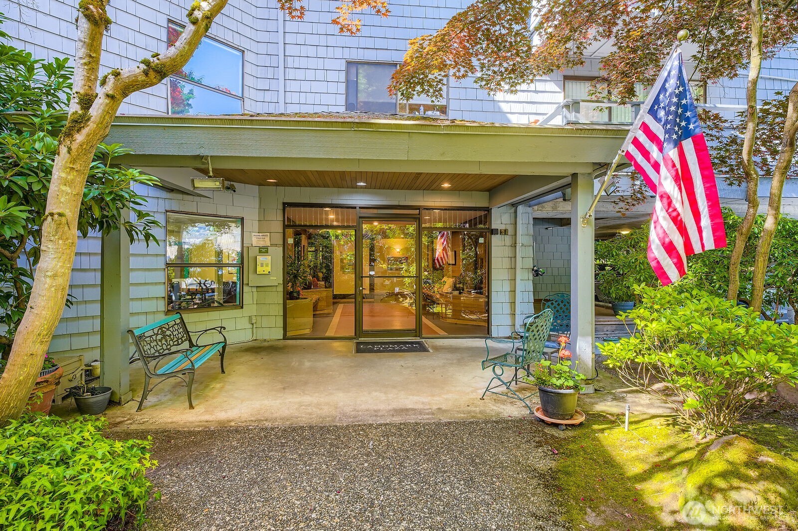 Welcome to this remodeled 2-bedroom, 1.5 bath condo, offering 1,066SF of light-filled, open-concept living space. Located on the entrance ground floor, this home provides easy access to both parking & the building, making everyday living a breeze. As you step inside, you'll notice the wood flooring that flows, paired w/cozy carpeting thru-out the living space. The kitchen is a showstopper w/granite countertops & SS applncs.2nd shower can be added to primary closet backing directly against guest bath washer/dryer wall With 1 dedicated parking space & 1 good-sized storage unit, private western-facing balcony, plus a prime location w/Mercerdale Park for your bkyard, & in move-in ready condition, this home is a rare find. DON'T MISS THIS ONE!