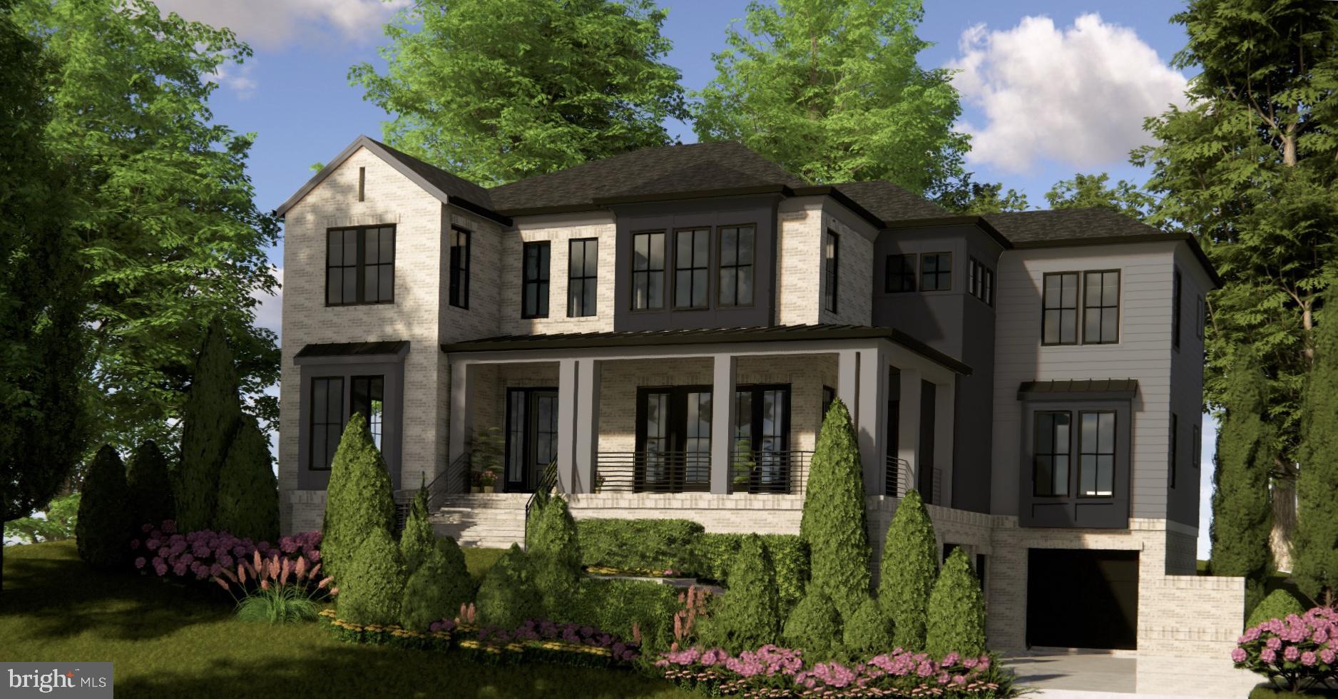 Welcome to this gorgeous new home in Country Club Hills, North Arlington's premiere residential neighborhood.  This stunning masterpiece embodies luxury and sophistication, and among many desirable features includes a large wrap-around porch, an elevator serving all 3 levels, and a backyard plunge pool.  On the main level you will find a guest bedroom suite, a study, a formal dining room with built-ins, a spacious family room anchored by a gas fireplace and a beautiful screened porch overlooking the lush backyard.  The gourmet kitchen includes a large centerpiece island and is separately supported by a walk-in scullery and pantry.   The adjoining breakfast area invites you to experience leisurely mornings enjoying your first cup of coffee.  Upstairs, the luxurious primary suite spans the back of the house, with 2 separate walk-in closets.  The primary bathroom features a stand-alone soaking tub and walk-in shower, and two separate vanities.   The additional upstairs bedrooms are each ensuite with walk-in closets.  Each level of this home is thoughtfully designed, and on this bedroom level is an additional loft room with beverage center,  where family members can come together to relax and enjoy.  On the lower level you will find a mudroom and powder room immediately when entering through the garage.  This finished lower level adds versatility with an entertainment area with beverage center, an exercise room with optional sauna, additional storage, and a guest suite with a private bathroom.  With a total of 6905 finished square feet there is ample space to spread out and enjoy.   The property sits on a generous 0.31-acre lot, complete with an in-ground plunge pool, ideal for summer fun. The attached side-entry garages accommodate three vehicles, ensuring convenience and ease.  Every thoughtful detail of this home is crafted with high-quality finishes to create a  beautiful, refined home.  Classic Cottages is well-known and respected in the local market and ready to answer any questions you may have.  Their expert design team is available to guide you through every step of designing your beautiful custom home, offering hands-on guidance and delivering exceptional white-glove service.   Here is your chance to own a gorgeous, spacious, well-designed home in sought-after Country Club Hills and make your dream a reality—call for more details.