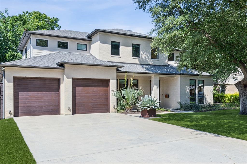 Incredible opportunity to own a spacious and thoughtfully designed home on an oversized lot in the heart of Old Lake Highlands. The entry sets the tone with a formal dining room, private office, and centrally located powder bath. A butler’s pantry links the dining room to the expansive open kitchen, living, and breakfast areas, all brightened by natural light and framed by views of the backyard retreat. The chef’s kitchen delivers a large center island, abundant cabinetry and counter space, a built-in stainless steel refrigerator, and a gas range with griddle. The first-floor primary suite offers direct patio access, a generous walk-in closet, and a spa-inspired bath with dual vanities, soaking tub, and frameless glass shower. A rare highlight is the private first-floor mother-in-law suite, complete with its own living area, kitchenette, bedroom, walk-in closet, and full bath, creating an ideal setup for multigenerational living or long-term guests. Upstairs features three additional bedrooms, two full baths, a half bath, a large second living area, and a finished storage room. The backyard is an entertainer’s paradise with a gas fireplace, built-in grill, pool and spa, phantom screens, and a dedicated outdoor half bath, offering a space equally suited for gatherings or quiet evenings at home year-round. All of this in one of East Dallas’ most sought-after neighborhoods, within walking distance to White Rock Lake, Hexter Elementary, St. John’s, and a variety of popular dining options.