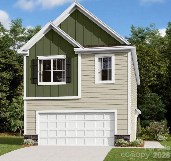 Welcome to the Catawba! Walking in from your private side entrance you are greeted with an open and inviting space. You'll notice the main level has been finished with easily maintainable EVP flooring and the windows throughout the home have been accented with 2" faux wood blinds. The kitchen is fit for a chef, featuring stainless steel appliances, French door refrigerator, quartz countertops and a kitchen island. The family room is open and spacious and allows for conversations to flow seemlessly. Through the sliding glass doors is a private patio, perfect for entertaining or enjoying a morning coffee. Upstairs you will be greeted with a spacious loft, ideal for an extra living space or a game room. There are two secondary bedrooms and a shared bathroom complete with a dual vanity. The laundry room is centrally located and is complete with a full size washer and dryer to help make laundry days a breeze! Finally, entering the Owner's suite you will be greeted with a spacious room filled with natural lighting and enough room to fit a king size bed and other furniture. The en-suite is as if you are walking into a spa with a tiled shower and dual vanity to provide enough space for everyone to get ready in the mornings. Finishing the suite is a sizeable walk-in closet that is sure to accommodate any size wardrobe. Welcome to your new home!
