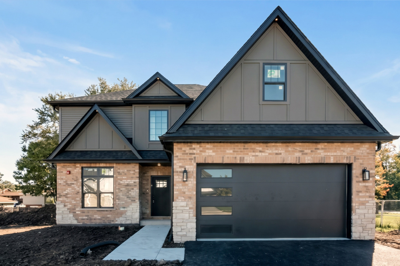 Brand New Construction in Oak Forest! Welcome to this beautifully designed, newly built 2-story home offering approximately 2,900 square feet of thoughtfully designed living space, plus an additional ~1,200 sqft basement with endless possibilities! This stunning 4-bedroom, 2.5-bath home combines modern elegance, quality craftsmanship, and an exceptional open-concept floor plan perfect for today's lifestyle. Step inside to discover gorgeous hardwood flooring throughout the main level, abundant natural light, and a spacious living area featuring a contemporary fireplace. The impressive gourmet kitchen is the heart of the home, showcasing beautiful white cabinetry, quartz countertops, stainless steel appliances, stylish pendant lighting, and a large contrasting green center island offering generous seating and entertaining space. The seamless flow between the kitchen, dining, and living areas makes this home ideal for both everyday living and entertaining. Upstairs, you'll find four generously sized bedrooms, including a spacious primary suite. Additional highlights include modern fixtures and finishes throughout, a full basement offering tremendous potential for future living space, an attached 2-car garage, and a private backyard with a concrete patio perfect for outdoor gatherings. Conveniently located in desirable Oak Forest with easy access to I-57, nearby shopping, restaurants, parks, schools, and transportation, making commuting throughout Chicagoland a breeze. Enjoy the peace of mind, energy efficiency, and low-maintenance lifestyle that come with owning a brand-new home. Don't miss this incredible opportunity to own a beautifully finished new construction home in an established neighborhood. Schedule your private showing today!