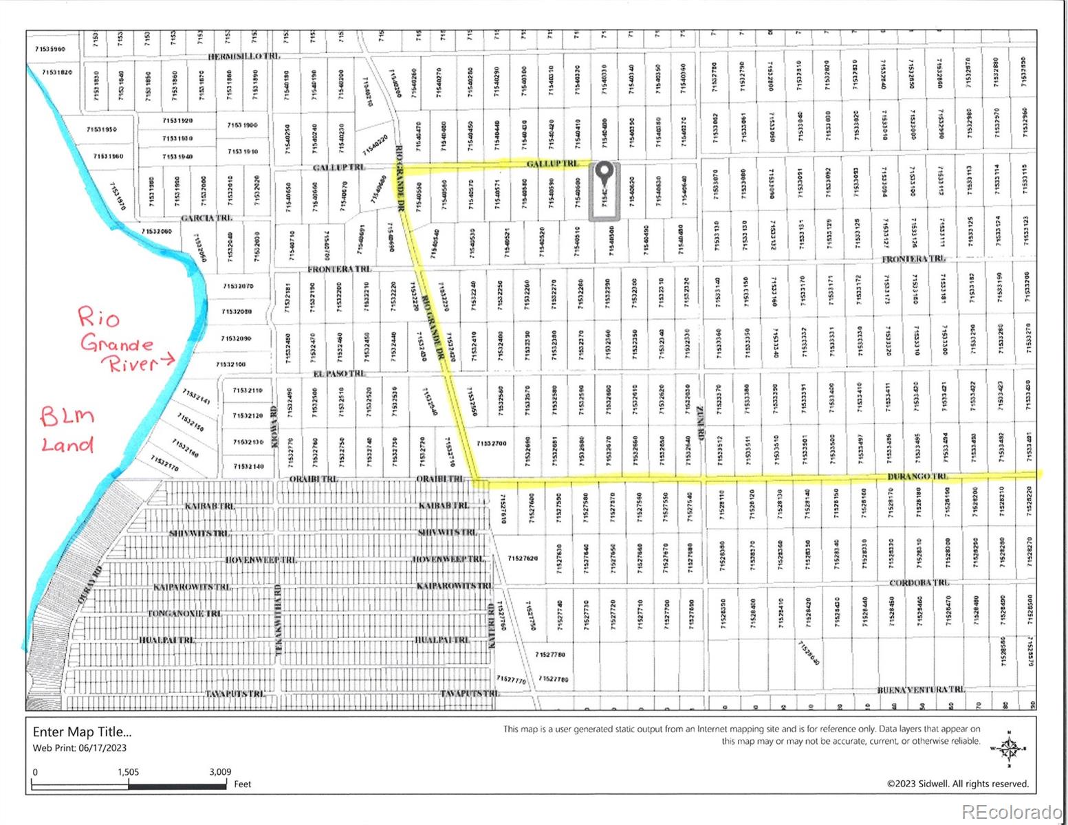 LOt 16 Gallup Trail