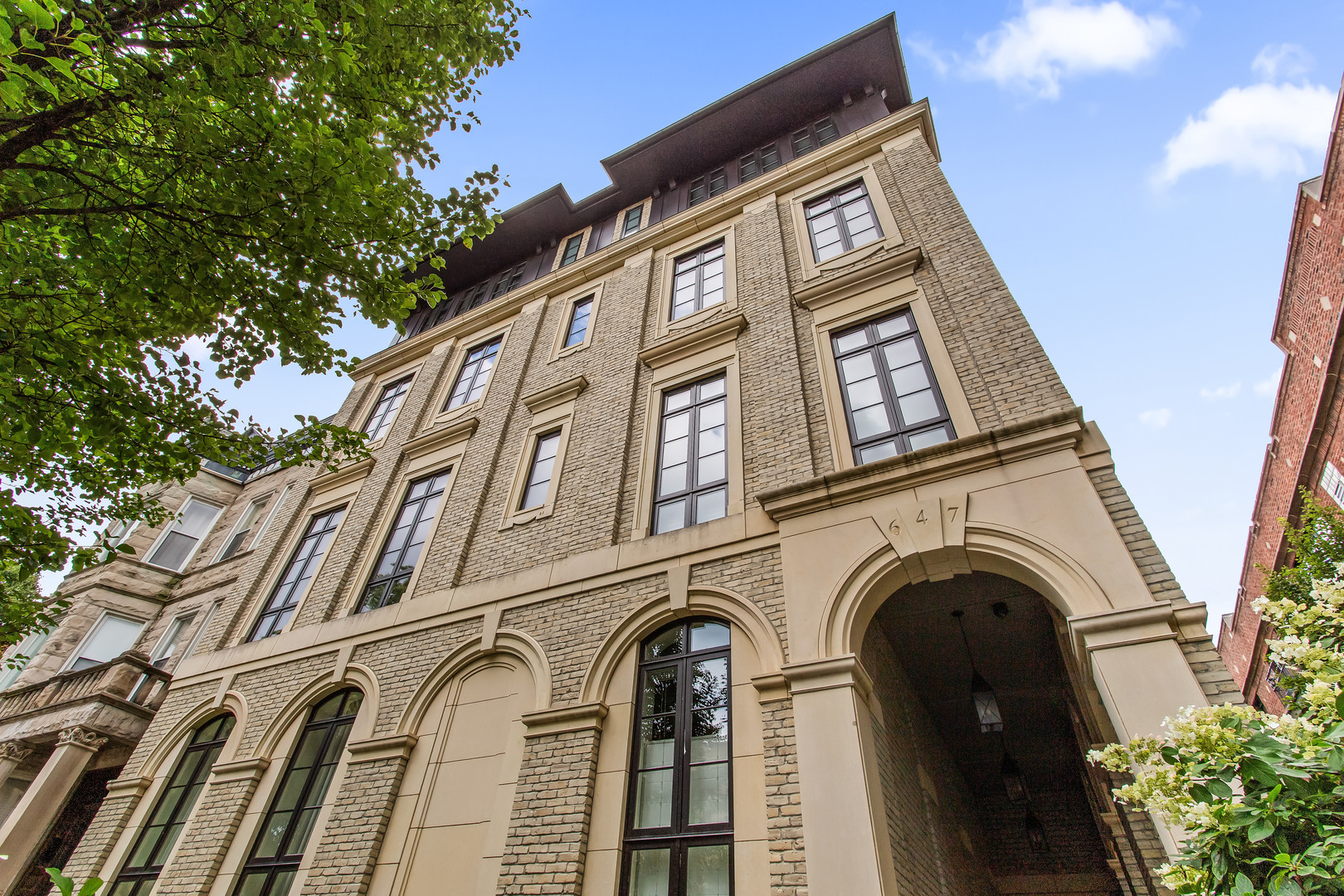 Looking for a turnkey home in Lakeview East with high end finishes? Then check out this luxurious, two bedroom condo in an absolutely stunning boutique building just a block and a half from the lake. This upscale unit features ten foot ceilings, a chef's kitchen with quartz countertops, Sub-Zero refrigerator, Wolf range and hood, built-in microwave, a gas fireplace and heated floors throughout. No detail was spared as the magnificent millwork features custom baseboards, solid core doors, custom door frames and window shutters, crown molding throughout and the most gorgeous door handles you will fall in love with. The primary bedroom features a large en-suite bathroom with modern sconces for mood lighting as well as a large, walk-in shower. Both bedrooms have custom closets and room sizes that can accommodate a king-sized bed. There is a walk-in laundry room with side by side washer and dryer, as well as ample storage and closet space throughout. The building also features a custom digital security system with video monitoring from your phone. And the location! Everything you need is within just a few blocks with restaurants and stores such as Unabridged Bookstore, The Coffee and Tea Exchange, Eggsperience, Ping Pong, Wood, Starbucks, Stan's Donuts, Savanna and many more. There is nothing to do but move in!
