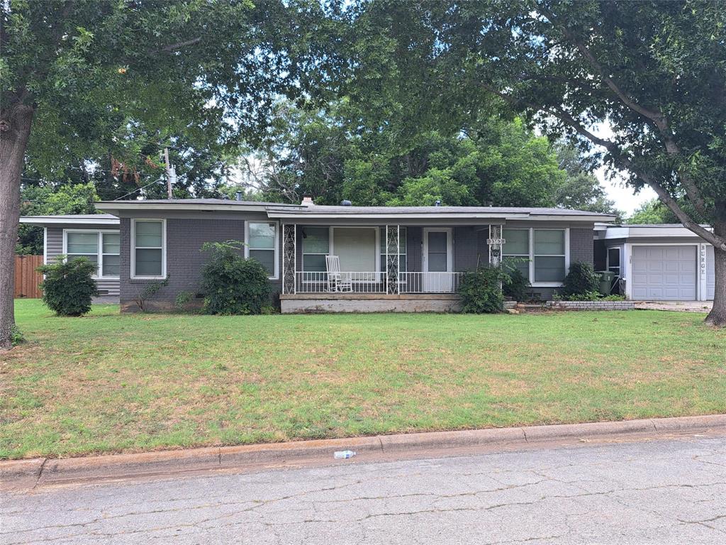 Vintage home on huge lot in Birdville ISD.  Step back in time to this wonderful mid century in original condition. Home boast updated bathroom and has large rooms that make it feel as big as the oversized lot it sits on. Come enjoy the large front porch and sip your coffee or watch the abundance of birds from the screened in back porch. Home is fully functioning and just needs cosmetic TLC to be the perfect retreat. Take advantage of the double lot and build a guest house or divide the lot again and build a whole other home! This is a fantastic opportunity to start from scratch and really bring this home back to life.