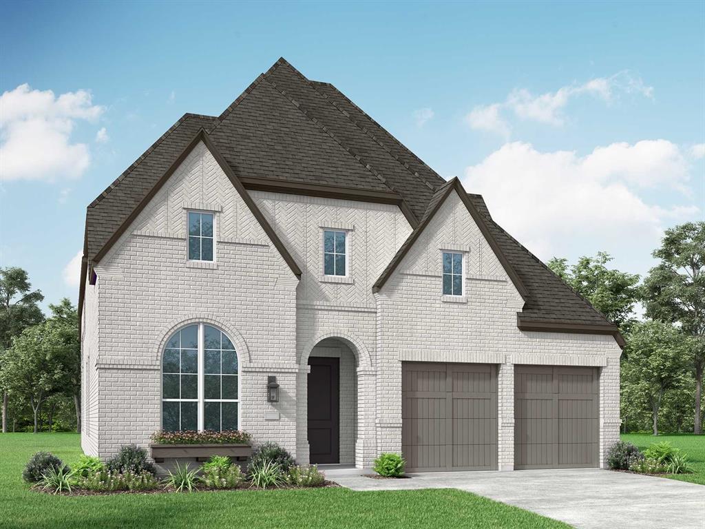 Discover a rare combination of luxury, thoughtful design, and an exceptional homesite in this stunning Highland Homes new construction in the sought-after Star Trail community. With an August move-in, this beautifully designed two-story home offers 3,714 square feet with 5 bedrooms, 5 full baths, 2 powder baths, and a 3-car tandem garage. Situated on an impressive 12,214 square foot lot, nearly one quarter acre, this oversized homesite provides a rare opportunity for expanded outdoor living and privacy. The open concept floor plan features a spacious family room with a fireplace, a chef-inspired kitchen, and seamless flow into the dining and living areas. Expansive sliding glass doors open to the extended outdoor living area, creating the perfect setting for indoor-outdoor entertaining. The extended first-floor primary suite offers a private retreat with a spa-inspired bath featuring a freestanding tub and oversized closet. Additional highlights include a bedroom with private bath, expanded secondary bedrooms, open railing throughout, and elegant designer finishes. Built by award-winning Highland Homes, recognized as People's Choice Best Homebuilder and Best Luxury Homebuilder, this home offers exceptional craftsmanship and is backed by a comprehensive builder warranty. Star Trail residents enjoy resort style pools, tennis and pickleball courts, miles of trails, playgrounds, and highly-rated Prosper ISD with convenient access to the Dallas North Tollway and US 380.