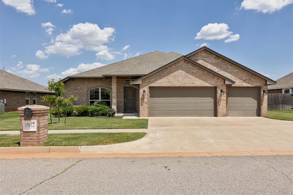 Welcome to one of the best values in Deer Creek! Built in 2020 and priced below comparable homes, this beautifully maintained home offers like-new condition, a rare 3-car garage, 4 bedrooms, 2.5 bathrooms, and a versatile bonus room perfect for a playroom, media room, home office, or 2nd living area. Inside, you'll find an open-concept layout with abundant natural light and brand-new wood-look tile flooring in the main living area. The split-bedroom floor plan provides added privacy, while the covered side patio creates the perfect space to relax or entertain. With no immediate backyard neighbors, you'll enjoy an added sense of privacy that's hard to find. Ideally located less than two minutes from the Kilpatrick Turnpike, this home offers easy access to shopping, dining, and exciting new developments including Scheels, BJ's Wholesale Club, and Crest Foods. Located in the highly sought-after Deer Creek School District with neighborhood amenities including a community pool and playground, this home truly combines condition, price, and location in one exceptional opportunity.