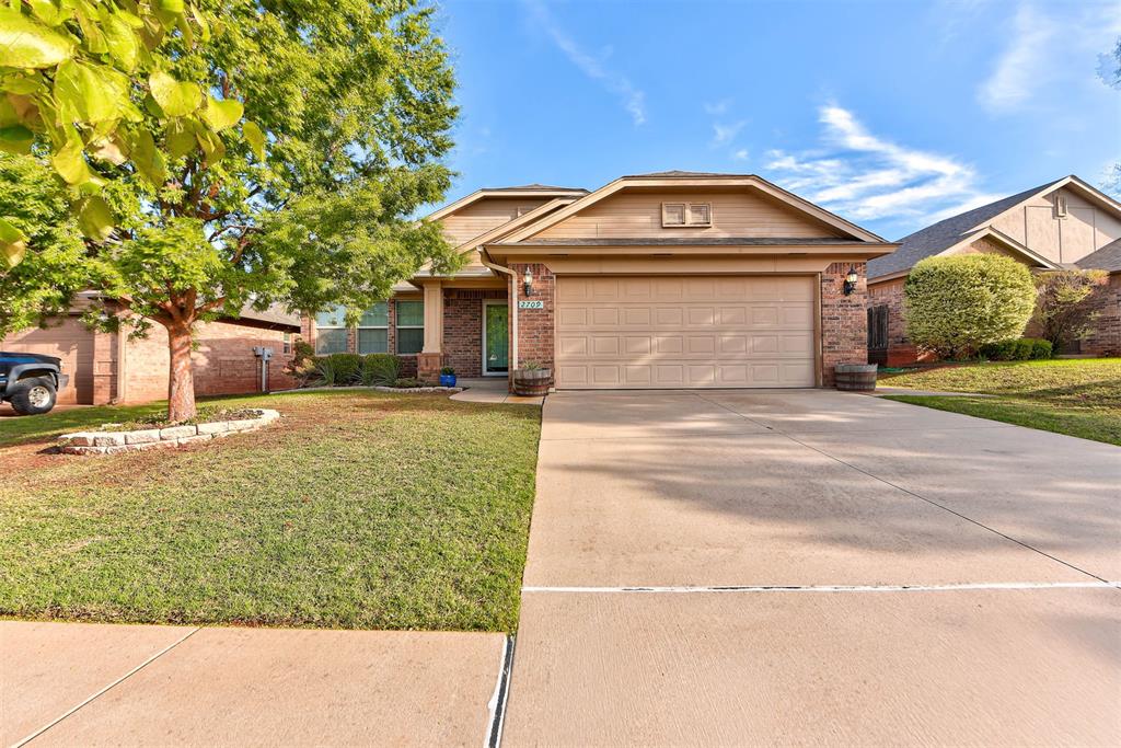 Welcome to Valencia, a highly desirable neighborhood in West Edmond, located within the award-winning Deer Creek School District. This meticulously cared-for three-bedroom, two-bathroom home offers comfort, convenience, and true move-in-ready appeal. Luxury vinyl and tile hard-surface flooring throughout provide a clean, cohesive look while offering durability and easy maintenance. A garage floor storm shelter adds valuable peace of mind, making this home as practical as it is inviting. Thoughtfully maintained and ready for its next owner, this turnkey property makes settling in effortless. Valencia residents enjoy an exceptional neighborhood lifestyle with multiple parks, a splash pad, scenic walking trails, ponds, and sports fields, providing plenty of opportunities for outdoor recreation and family fun. Conveniently located near shopping, restaurants, and everyday essentials, this home combines the appeal of a sought-after community with the ease of low-maintenance living. Whether you are a first-time home buyer, looking to downsize, or searching for a well-maintained home in a highly regarded school district, this Valencia gem is ready to welcome you home today!