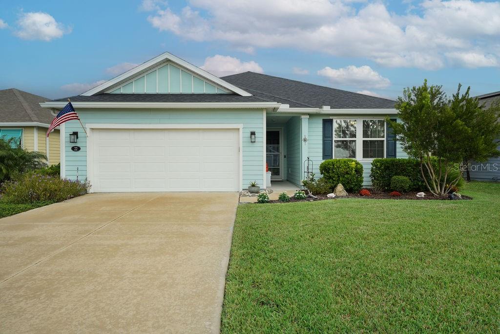 Your Florida Coastal Retreat Awaits! Nestled between historic St. Augustine and Daytona Beach discover Florida's coastal living in this inviting 4-bedroom, 2-bath home in the gated community of Las Casitas at Matanzas Shores. High ceilings and bright airy rooms create a welcoming atmosphere. The beautiful fenced in backyard offers a private outdoor retreat. Relax under the covered, screened-in patio or entertain family and friends in the extended paved seating area perfect for enjoying Florida's outdoor lifestyle.Enjoy an impressive array of community amenities, including two swimming pools, two beach walkovers, pickleball and tennis courts, shuffleboard, scenic walking trails, a kayak launch, and three clubhouses which include a library and ping pong. With access to both the ocean and the Intracoastal Waterway, you can enjoy kayaking, outdoor recreation, nature walks, and all the pleasures of coastal living. Experience the perfect blend of comfort, outdoor entertainment, and resort-style living!