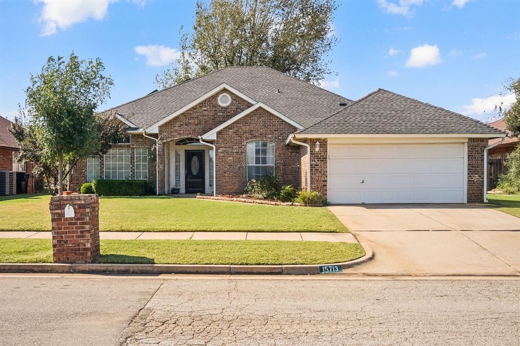 Beautiful 3 bed, 2 bath home in Edmond! Open floor plan with high ceilings. Spacious primary suite with a huge walk-in closet and spa-like bath. Enjoy the covered patio and fenced backyard. Solar panels help keep  the power bill low. Conveniently located near top Edmond schools, parks, and shopping. Move-in ready and a must-see!