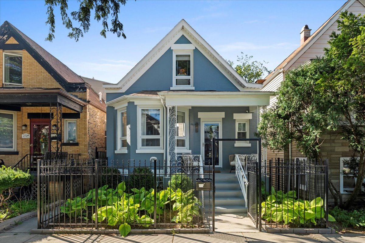 Welcome to this beautifully updated Avondale home, fully renovated in 2018 and designed to offer the perfect blend of style, comfort, and convenience. With 4 bedrooms, 2.5 bathrooms, and a finished walkout basement, there's space here for both everyday living and entertaining.  Tucked away on a quiet, one-way street, the home has wonderful curb appeal with a landscaped front yard and gated entry. At the heart of the home is the kitchen-both functional and inviting-with a large sit-in island, sleek cabinetry, quartz counters, modern lighting, and stainless steel appliances. Whether you're cooking a weeknight dinner or hosting friends, it's a space that makes it easy to gather.  The finished walkout basement feels like a true extension of the home, offering a wide-open recreation area that can be tailored to your needs-whether that's a family room, playroom, or fitness space. A dedicated laundry room with wet sink, ample storage, and room for a private office make it as practical as it is versatile. With direct access to the backyard, it's the kind of lower level that doesn't just add square footage-it adds real, usable living space.  Upstairs, you'll find two spacious bedrooms, including the primary suite, along with a second bright and comfortable bedroom. On the main floor, two additional bedrooms offer flexibility-perfect as guest rooms, a playroom, or even a home office. The home includes two full bathrooms-one on each floor-plus a stylish powder room for guests.  Out back, you'll find a low-maintenance turf yard, perfect for pets, play, or relaxing without the upkeep. The home also comes with a spacious 2.5-car garage-rare in the city and ideal for storage as well as parking.  All of this in a location that puts you in the heart of Avondale-close to restaurants, coffee shops, and neighborhood favorites, with quick access to the highway and public transit.  This is more than a house-it's a move-in-ready home that blends thoughtful updates with practical living in one of Chicago's most vibrant neighborhoods.