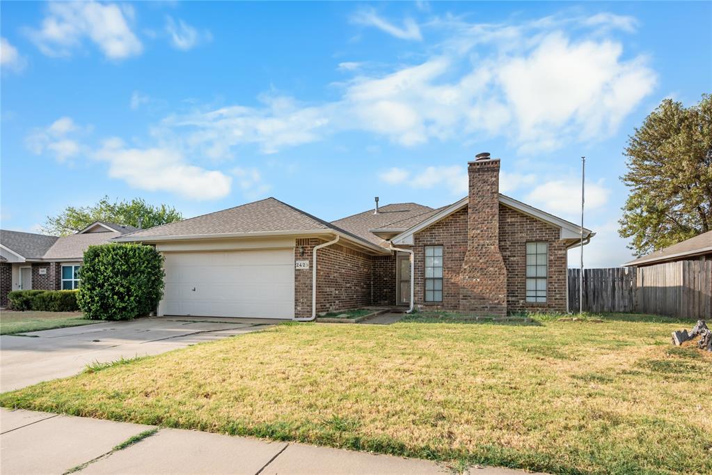 1,646 sq ft – 3 Bed / 2 Bath – Southeast NormanThis 3-bedroom, 2-bath home offers an open-concept living and dining layout. The master suite includes a walk-in closet.The backyard backs to open green space and features a covered patio and outdoor storage shed.Located near the University of Oklahoma and the shops and restaurants of Campus Corner. Seller is including a one-year home warranty from Guard Home Warranty covering HVAC, plumbing, electrical, and major appliances. Buyer to review coverage details.