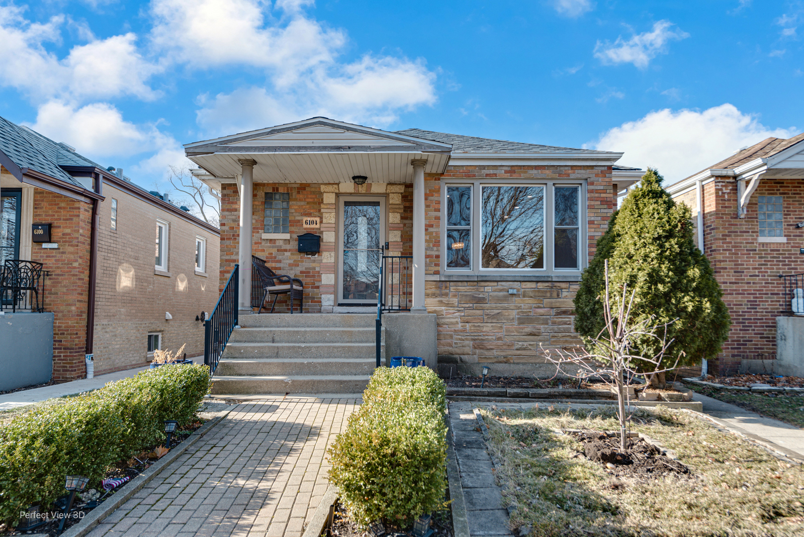Welcome to this stunning 2,600 SQFT home in a prime location that's full of charm and surprises! Larger than it appears from the outside, this home is the perfect blend of modern updates and versatile living spaces. Highlights include: A newer roof and windows for peace of mind; Beautiful hardwood floors throughout; Central air for year-round comfort; An updated kitchen and bathrooms designed for style and convenience; Two laundry rooms for added functionality; A spacious 2-car garage. The Main Floor: Step into a bright and welcoming living room, perfect for gatherings. Enjoy meals in the formal dining room or cook up a storm in the sleek, updated kitchen featuring a center island and ample storage. The main level also boasts 3 generously sized bedrooms, 2 full bathrooms, and a laundry room for ultimate convenience. The Lower Level: The fully finished basement is a game changer! Featuring 3 additional bedrooms, 1.5 bathrooms, a second kitchen, and a combined living and dining area, it offers endless possibilities. With its separate entrance, this space is ideal for an in-law suite, rental opportunity, or additional family living.  Prime Location: Nestled in the heart of Zipcode 60659, this home puts you just steps away from supermarkets, banks, restaurants, shopping centers, and more. Whether you're looking for your forever home or a fantastic investment opportunity, this gem has everything you need. Schedule your tour today and experience the lifestyle you deserve!