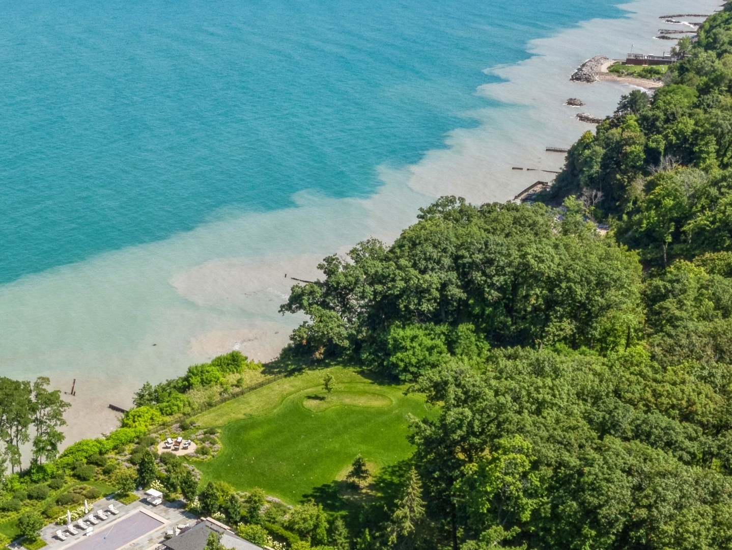 Stunning Lakefront Property in Lake Bluff - A Once-in-a-Lifetime Opportunity! Seize the chance to build your dream home on over five acres of lakefront property. This extraordinarily rare offering presents an unparalleled opportunity to create a custom home that matches your vision and lifestyle. Contact the listing agent today for more details or to schedule a private tour.  **Please note: Do not walk the property.**
