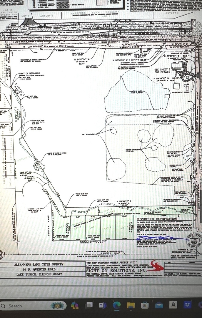 Exceptional opportunity for developers seeking a prime location for a mix-use development, strategically located in Lake Zurich, this pre-approved site will be a hub of activity and commerce. A total of approximately 17.25 acres, the blend of residential and commercial spaces will cater to the diverse needs of the community. The rear is designated for the construction of 56 luxury townhomes, providing an attractive housing option in a thriving locale. Positioned along Route 22, this property is a prime frontage for commercial enterprises. With a gas station on the corner and four retail properties lining the thoroughfare, businesses will benefit from high visibility and steady traffic flow. Directly across from Mariano's food store, it is close to essential amenities and services. Easy access to shopping, dining, and recreational opportunities. Uniquely positioned to capitalize on the benefits of the beautiful and well-managed Village of Lake Zurich, including access to Chicago's fresh water, and Lake Zurich sewer connections. The highly regarded Stevenson High School District and excellent elementary and middle schools with the modern, well-equipped library, will create great educational opportunities for the children. The beautiful Lake Zurich offers opportunities for leisure and relaxation, enhancing the overall quality of life. Situated at the bustling intersection of Route 22 and Quentin Rd, this property benefits from high traffic counts, ensuring a steady stream of potential customers for commercial ventures. Don't miss out on this rare chance to shape the future of Lake Zurich. Whether you're envisioning vibrant retail spaces, upscale residences, or a combination of both, this property offers limitless potential. This development concept is pre-approved by Lake Zurich but there are other possibilities including all commercial plans, for example, an Artificial Intelligence Development Center, Data Center, and other uses that will adhere to environmentally friendly developments.   Contact us now and explore this prime development opportunity and turn your vision into reality. Additional details and development plans are available upon request.