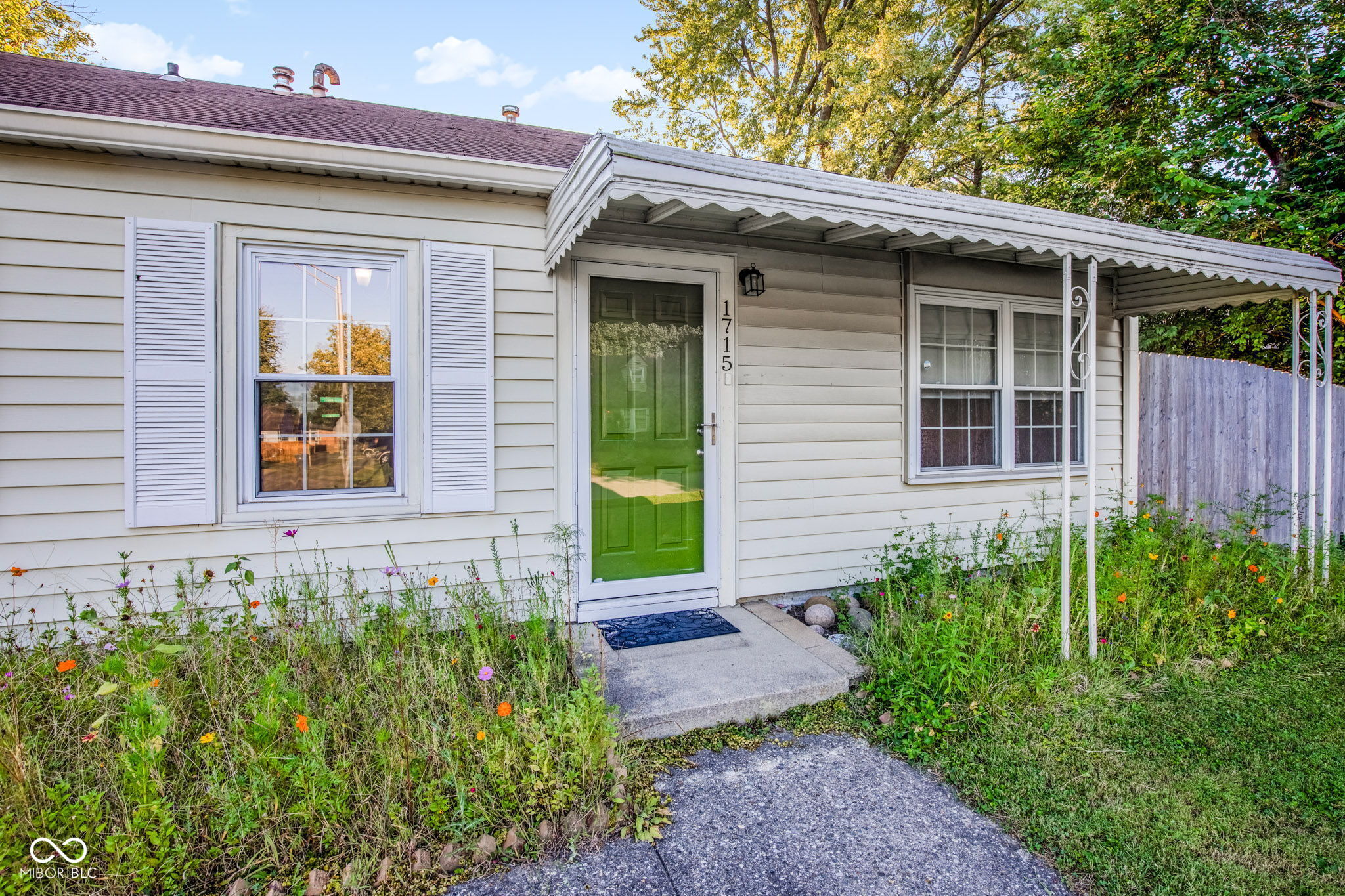 Charming 3 bed, 1 bath ranch with fresh paint, new ceiling lights in every bedroom, and digital thermostat! Enjoy a large private fenced yard, attached 1-car garage, and move-in ready updates.  Can buy home with 10% down no credit required program.