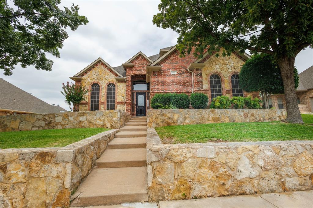 Motivated Seller.  Award Winning Liberty Elementary School, Keller Middle and Keller High. Well-priced, immediate move in custom 4 BR,3 Bath, 2 Living areas plus a private Formal Study with custom built desk and a full wall of bookcases.  3 Car side entry garage. New roof March,2026. Complete interior paint July,2026. Primary suite and a secondary bedroom are on the first level.  There is a tremendous amount of storage space in the 8 walk-in closets and access to an ample amount of floored attic space. On the second level you will find two bedrooms connected by a Jack-Jill-bath, plus a large flex room perfect for a media room, game room, workout area or retreat. The backyard is a peaceful, natural reserve shaded by mature trees. The elevation of the house enhances its curb appeal and presence on the street. Located in an excellent neighborhood between Dallas and Fort Worth, this well-priced property offers quick access to DFW Airport, top-tier healthcare, abundant shopping, restaurants and entertainment venues. This is a great home in a prime location.