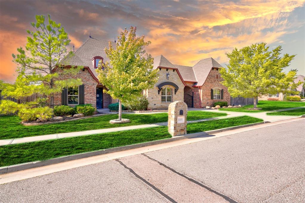 Welcome to this charming home nestled in the secure, gated addition of The Willows.  Are you looking for a shop or a space for your hobbies, we have that, fully heated/ac two car garage for your pleasure.  This home is perfectly designed for both entertaining and everyday comfort, this spacious residence sits on a beautifully landscaped half-acre lot.  Fresh interior paint inside the home ready to make it your own.  Step inside to discover an open floor plan with generously sized bedrooms that are sure to impress. The living room and kitchen are expansive and welcoming, featuring elegant woodwork, granite countertops, and a convenient pot filler—ideal for cooking and entertaining.
Upstairs, you’ll find a versatile extra living area, complete with a kitchenette and half bathroom—perfect for relaxation, a game room, or a custom space of your choice.
The primary bedroom offers private access to the covered patio and backyard, creating a perfect retreat. Additional highlights include a large laundry room with a utility sink and ample counter space for storage and functionality.
Enjoy your private oasis: a saltwater pool that’s 9 feet deep, complete with a waterslide and hot tub, all surrounded by an 8-foot privacy fence for ultimate seclusion.