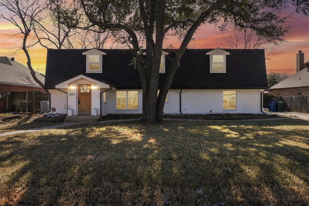 Beautifully updated home in the heart of Flower Mound, perfectly positioned less than 2 miles from the vibrant River Walk with premier dining, shopping & entertainment & just minutes from TX Health Presbyterian Hospital. This charming property welcomes you with wonderful curb appeal & an inviting layout featuring 4 bedrooms & 3 full bathrooms. The kitchen is a true centerpiece, showcasing crisp white cabinetry, a breakfast bar with elegant quartz waterfall countertops, stainless steel appliances & classic subway tile backsplash. Designed with flexibility in mind, the home offers both a downstairs & an upstairs primary suite—ideal for multi-generational living or guest accommodations. Upstairs, you’ll find an expansive entertainment zone complete with a spacious game room & an additional flex room perfect for a home office, media room or playroom. The upstairs primary suite is a private retreat with a generous sitting area & an attached bonus space that would make the perfect nursery, exercise room or office. All bathrooms have been beautifully remodeled with updated vanities, fixtures & flooring. Major system updates provide added peace of mind, including electrical & plumbing renovations & a new roof installed in 2022. Additional updates include new windows, water heater, flooring, exterior paint & interior AC units. Located within the highly acclaimed Lewisville ISD with open enrollment, this home offers access to top-rated schools, including Flower Mound HS, ranked in the top 5% of TX public schools, & Marcus HS, ranked in the top 10%. Exciting future development is right around the corner with the Performing Arts Center at the River Walk currently underway & anticipated to open in 2029—just a 20 min walk from the home. Don’t miss your chance to live in Flower Mound, recently named the No. 1 place to live in the Southwest among small-to-medium sized cities by Livability. This move-in ready home truly has it all & there's no HOA!