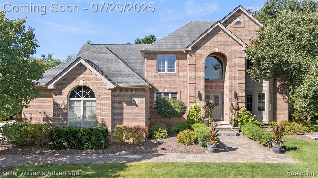 Stunning, Fully Upgraded Home Backing to Woods with Walkout Basement and Luxury Features Throughout.  This beautifully updated 4-bedroom, 4.5 bath home offers a rare combination of luxury, comfort, and smart design, on a private lot with woods behind and only one adjacent neighbor. This home is built for both relaxation and entertaining.  Check out this spacious open-concept main floor, fully remodeled in 2020. The only floor plan like this! Featuring a large sliding patio door (8' tall by 11.5' wide) that floods the space with natural light. The gourmet kitchen boasts a large island perfect for gatherings and a top-of-the-line 48" Thermador range with griddle. Cubbies in the mudroom provide stylish, functional storage, and the Nest-controlled, dual-zone HVAC system ensures year-round comfort enhanced by a central Sonos sound system across all three levels.  Upstairs, you have three bedrooms, one with a private bathroom. The luxurious master suite was fully renovated in 2020, complete with a spa-like rain head shower (dual controls), a soaking tub, heated tile floors, and a spacious walk-in closet with custom built-ins.  The fully finished walkout basement, completed in 2023, offers an additional bedroom, full bath, a dedicated fitness space, TV area, and a storage room.  Outside, the upgrades continue with a brand-new Trex deck and Rainscape system (2024), a gorgeous paver patio with fire pit (2024), and a new hot tub for year-round enjoyment. Enjoy peace of mind with a new 75-gallon hot water heater and plush new carpet throughout (2023).  With thoughtful design, premium finishes, and smart-home upgrades, this move-in-ready home is an entertainer’s dream and a private retreat all in one.