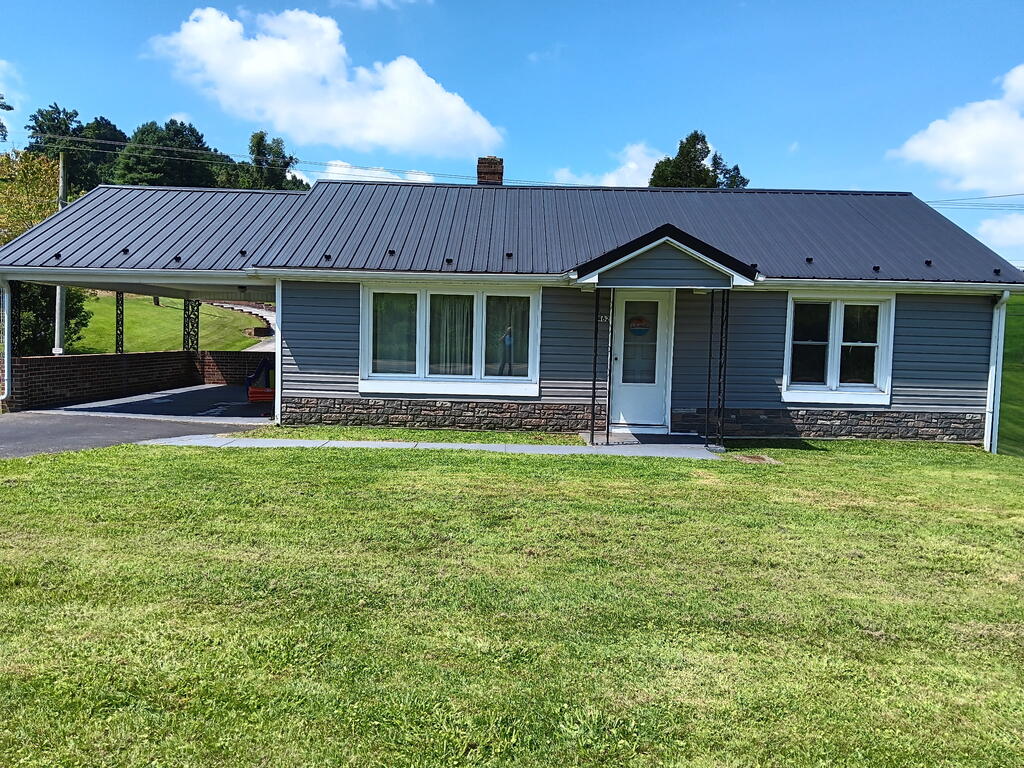 Welcome to 462 Adwolfe Road, a beautifully updated home situated on approximately 1 acre in the Marion area of Smyth County. Offering the comfort of country living with convenient access to the amenities of Marion, this home has undergone extensive improvements both inside and out. The exterior features new vinyl siding, replacement windows and a metal roof, creating an attractive, low-maintenance exterior, while the interior has been completely remodeled to provide a fresh and inviting place to call home. An attached covered carport offers sheltered parking and convenient access directly into the home. The main level offers approximately 858 square feet of comfortable living space featuring two bedrooms, one full bath, a spacious living room and a roomy kitchen. The thoughtful renovations throughout give the home a clean, updated feel while maintaining a practical and easy-to-manage floor plan. Whether you are searching for your first home, looking to downsize, or simply want the convenience of main-level living, this property offers plenty of possibilities. A full unfinished basement provides an additional feature that truly adds to the potential of this home. Clean and spacious with a walk-out door for exterior access, the basement offers excellent storage as it is or could potentially be finished to create additional living space, a family room, recreation area, home office, workshop or other space to suit your needs. With approximately one acre surrounding the home, there is also room to enjoy gardening, outdoor activities, pets or simply relaxing and taking in the peaceful Southwest Virginia setting. The Marion and Smyth County area offers an abundance of recreational and cultural opportunities.
